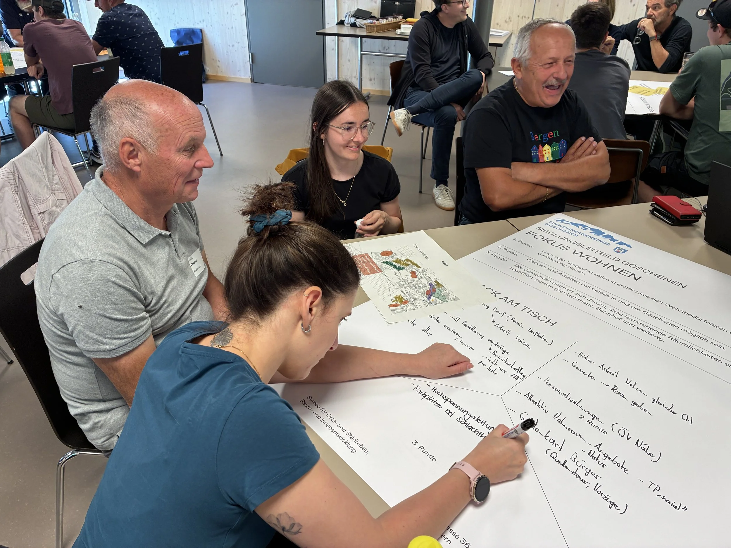 Reges Interesse der Göschener Bevölkerung am neuen Siedlungsleitbild