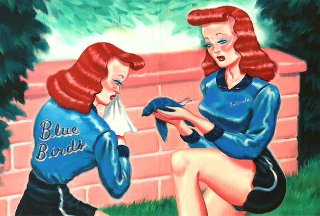 Canada Calling: Ryan Heshka at Antonio Colombo Gallery