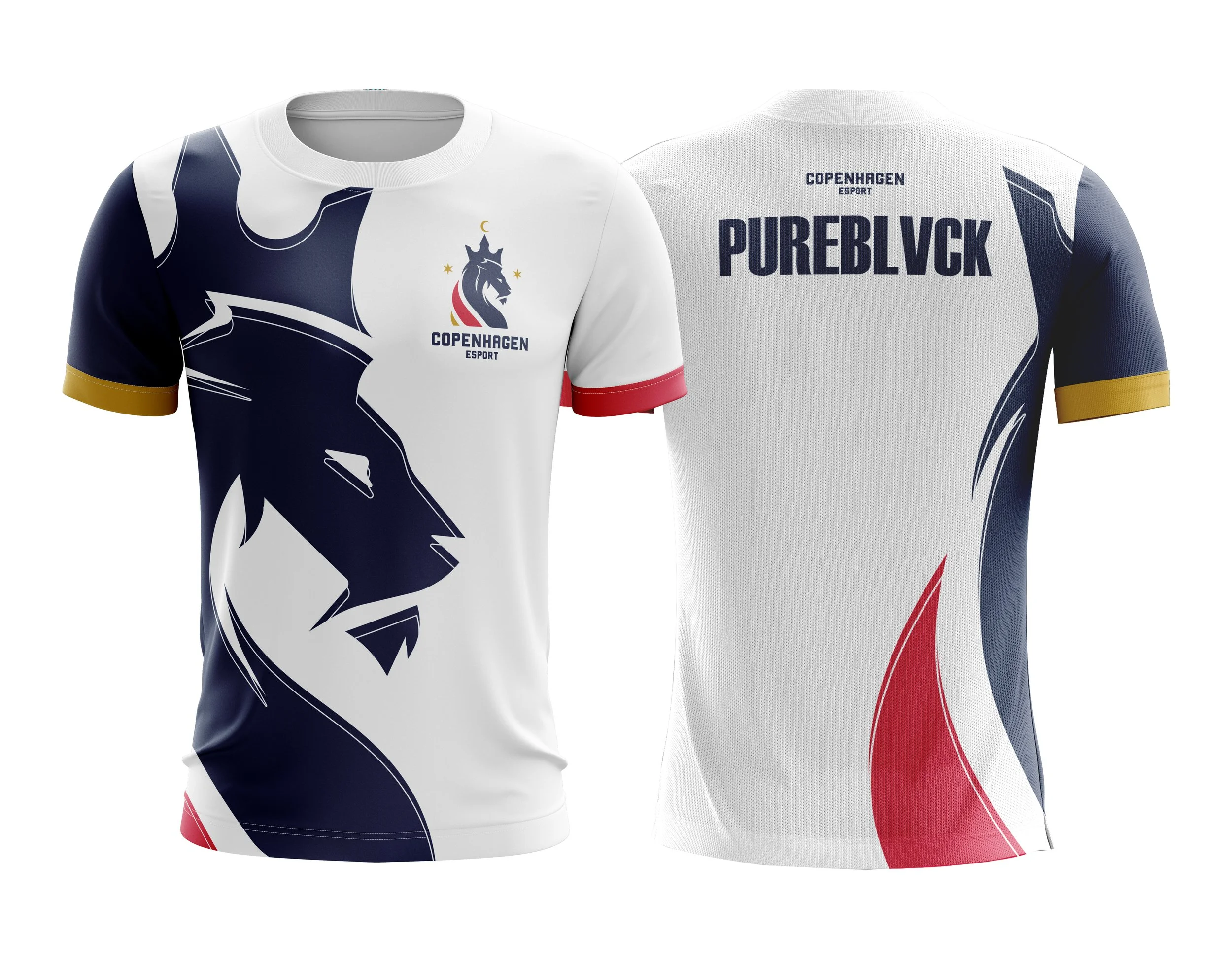 Jersey #1. Fås i Round og V neck. Polyester og CoolClimate. Husk at skrive dit tag i kommentarfeltet!
