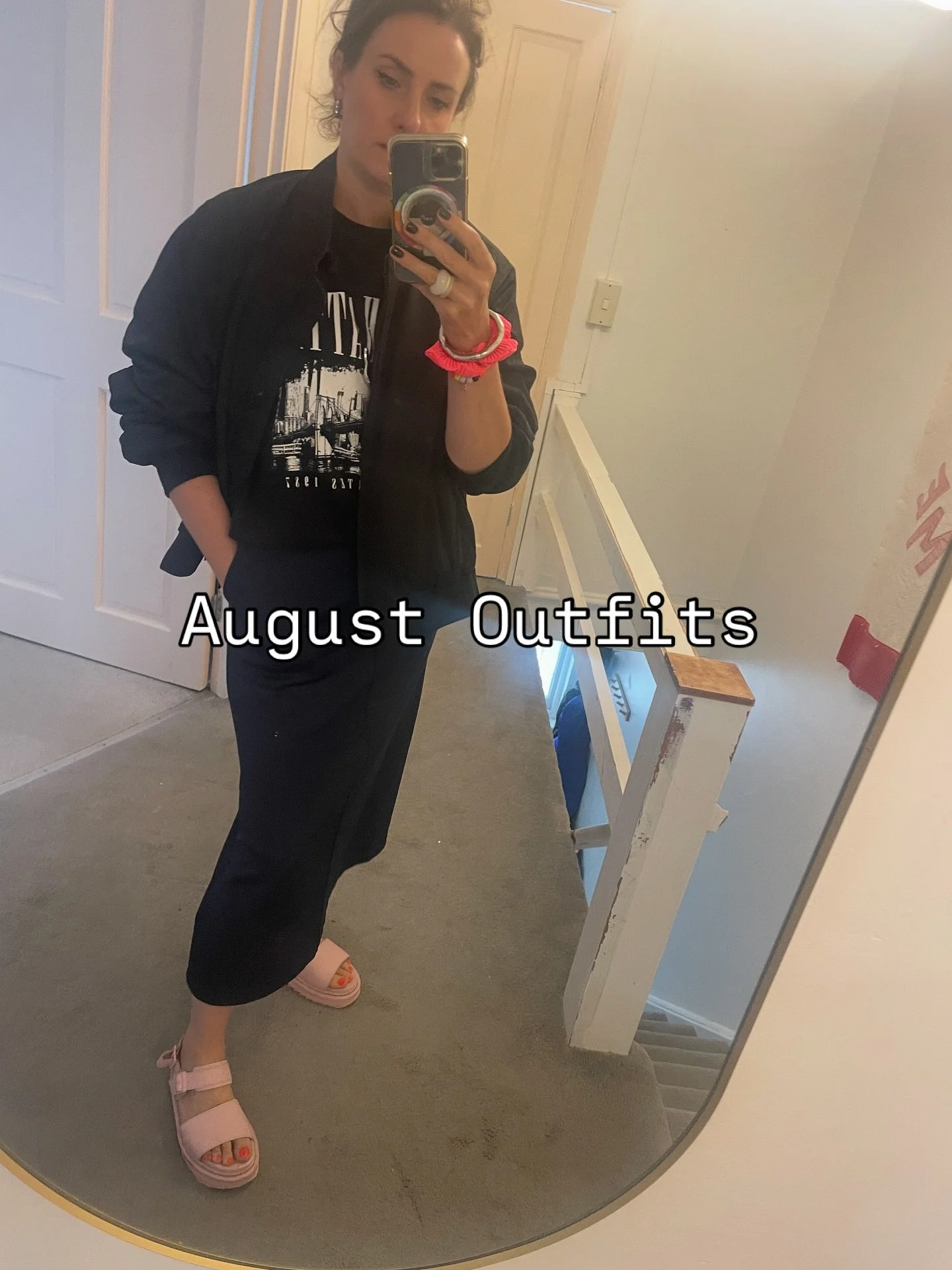 What I wore in August 
A month of joyous family moments.
I&rsquo;m passionate about clothes that function for your day to day life.
Which outfit is your favourite?
#styleinspiration #stylecoach #styleconfidence #londonstyle