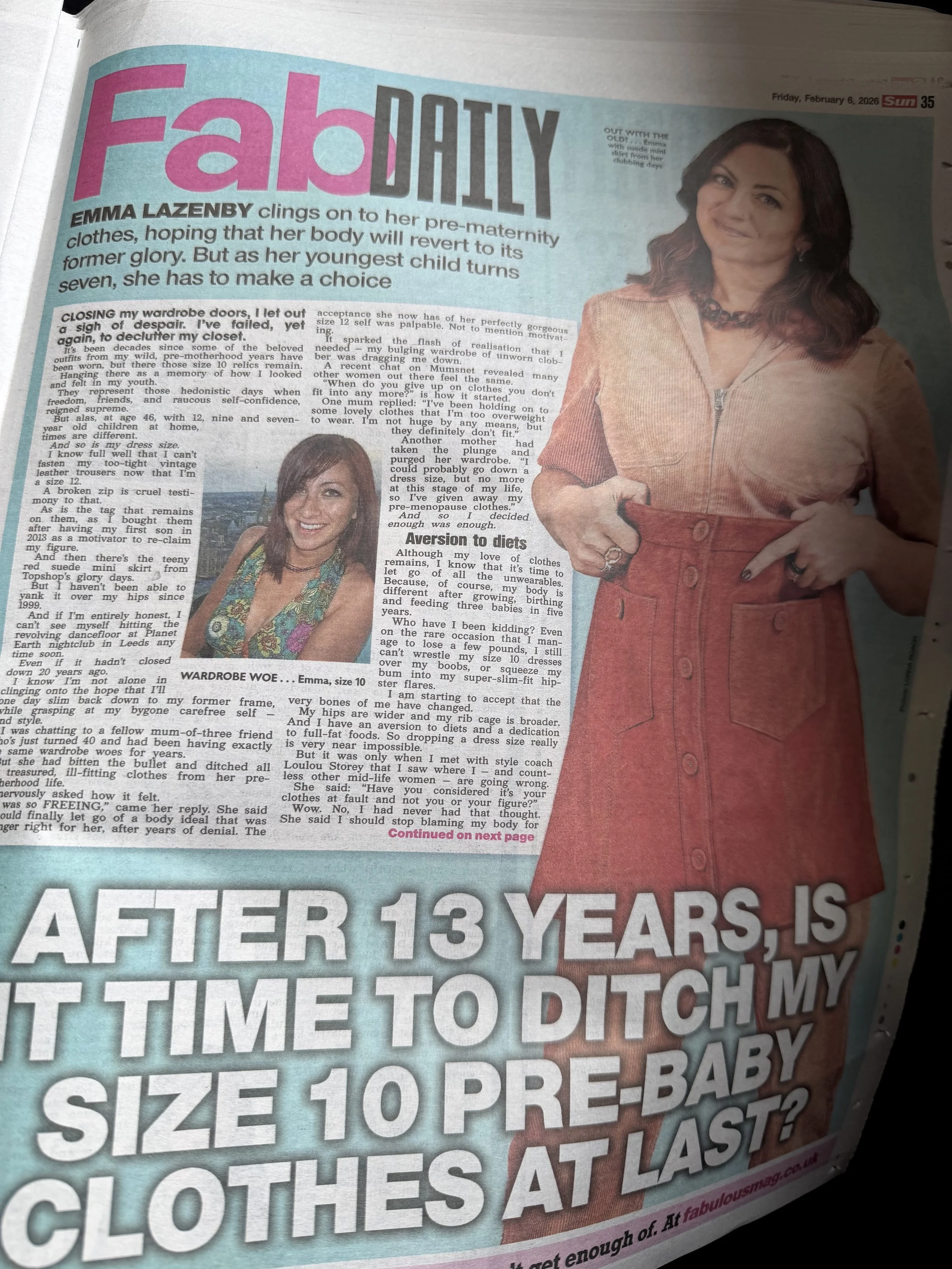 How to be good at letting go of clothes