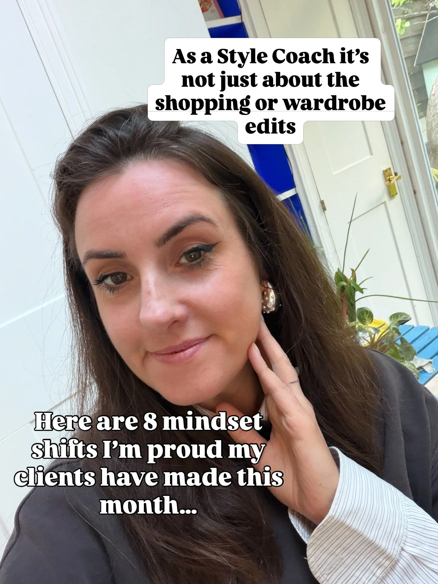 I had a conversation today that reminded me why I do this work.
Style isn&rsquo;t really about clothes. It&rsquo;s about what happens when you stop fighting yourself and start dressing from the inside out.
Swipe to see 8 shifts my clients are current