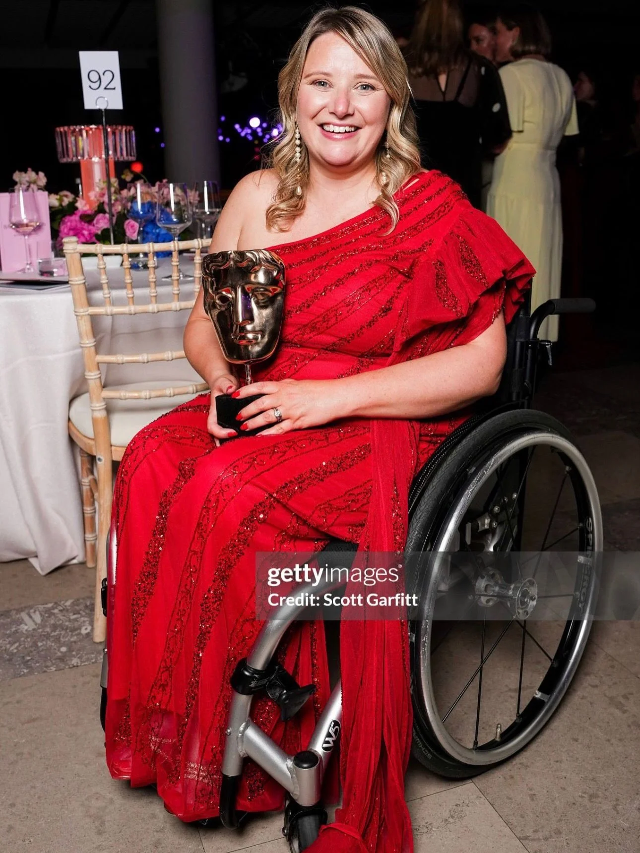 A huge huge huge congratulations to my client @bryarnold for winning a @bafta last night for Best Drama Series as Executive Producer on Code of Silence.

Bryony is also the founder of Deaf and Disabled People in TV, an organisation changing the face 