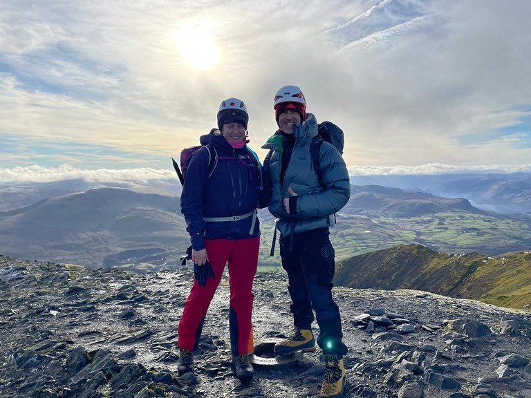 Great day one of a Level 2 Private Guiding Course with our senior instructor Kristine - the snow has all but gone, but it&rsquo;s still very pretty. Basic scrambling today - big mountain day planned for tomorrow! #ami_professionals #lakedistrict #mou