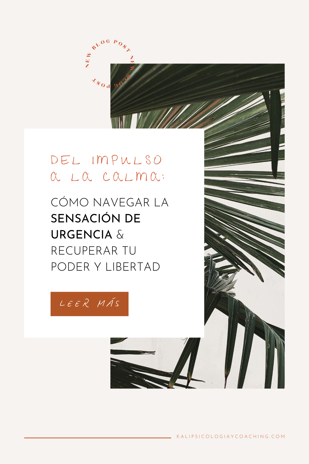 Del Impulso a la calma: Cómo navegar la Satisfacción de urgencia y Recuperar tu poder y Libertad