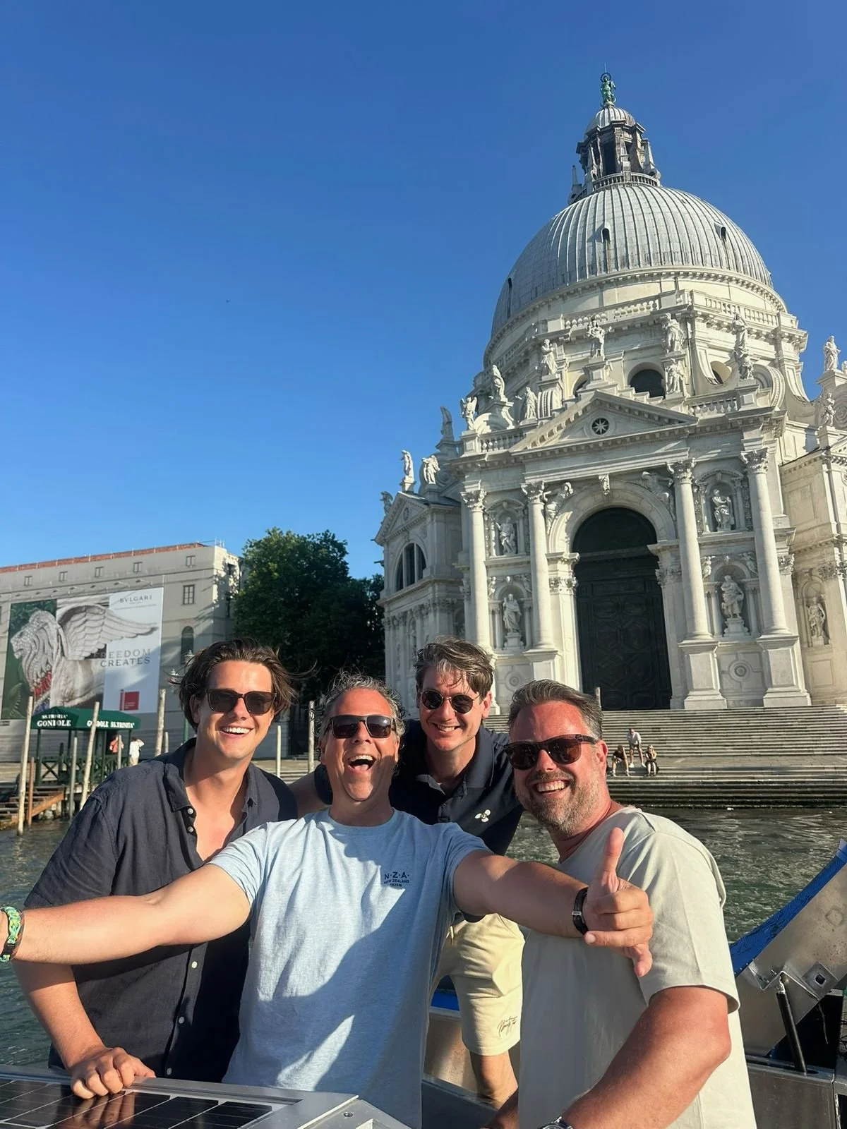 Team E-WERF in Venetië