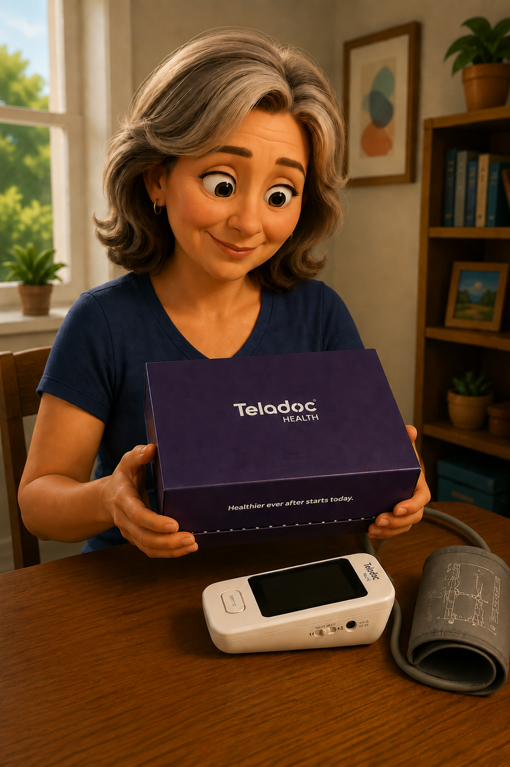 Teladoc Health Kit Unboxing at Home.png