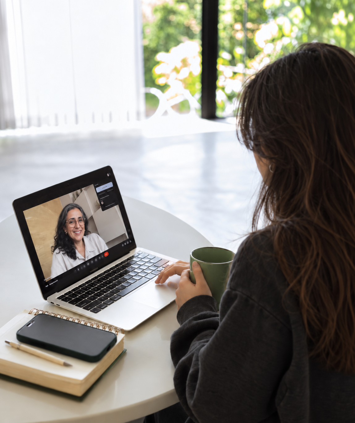 Sunlit Home Video Call with Warm Tea.png