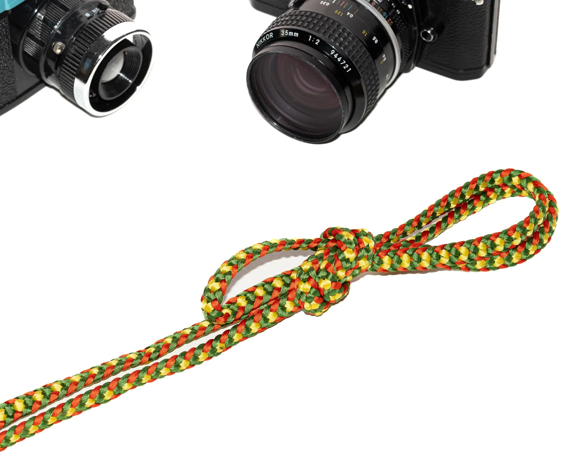 Unique silk cord camera strap. Tomoko - ObiJimmy Camera Strap