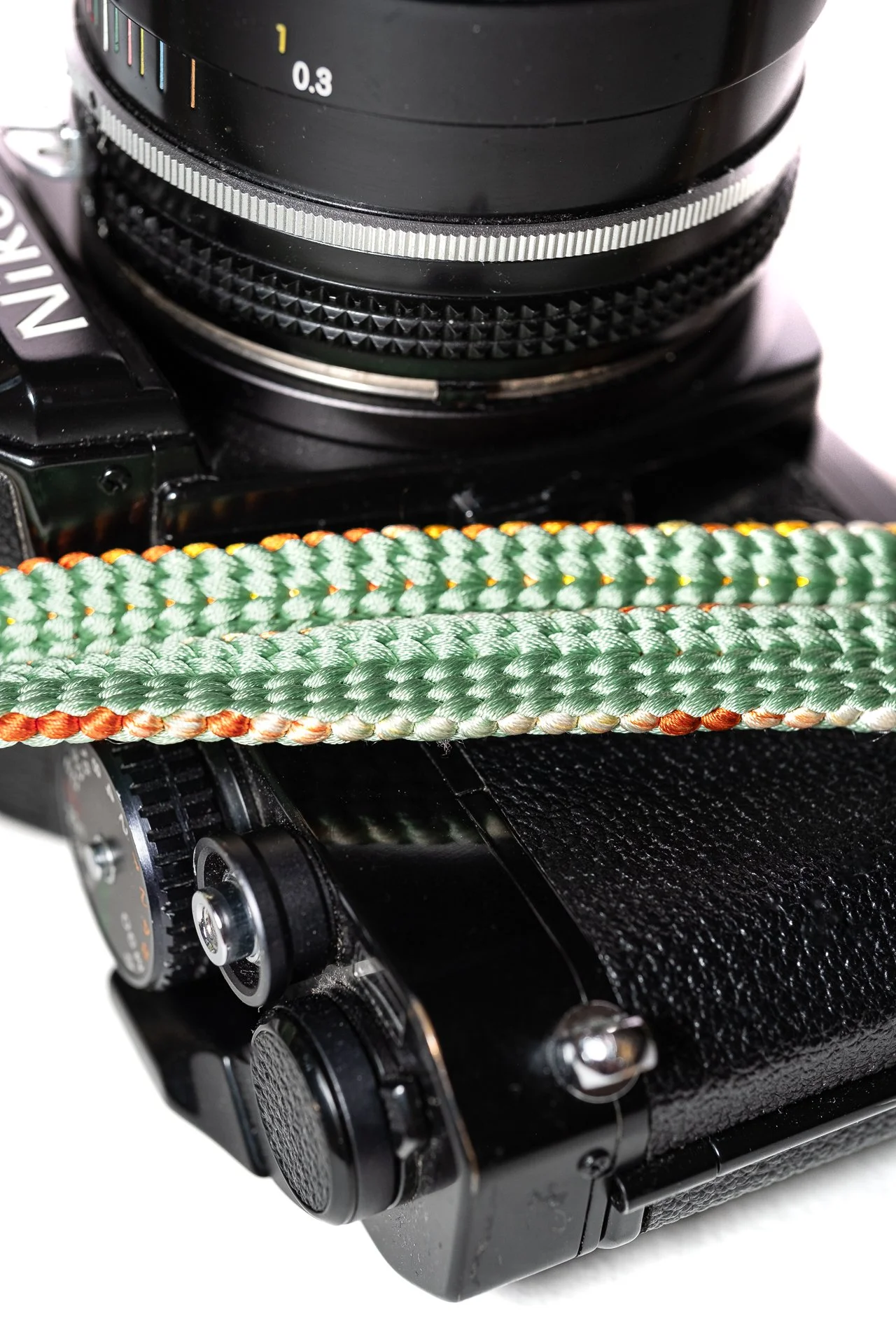 Unique silk cord camera strap. Tomoko - ObiJimmy Camera Strap