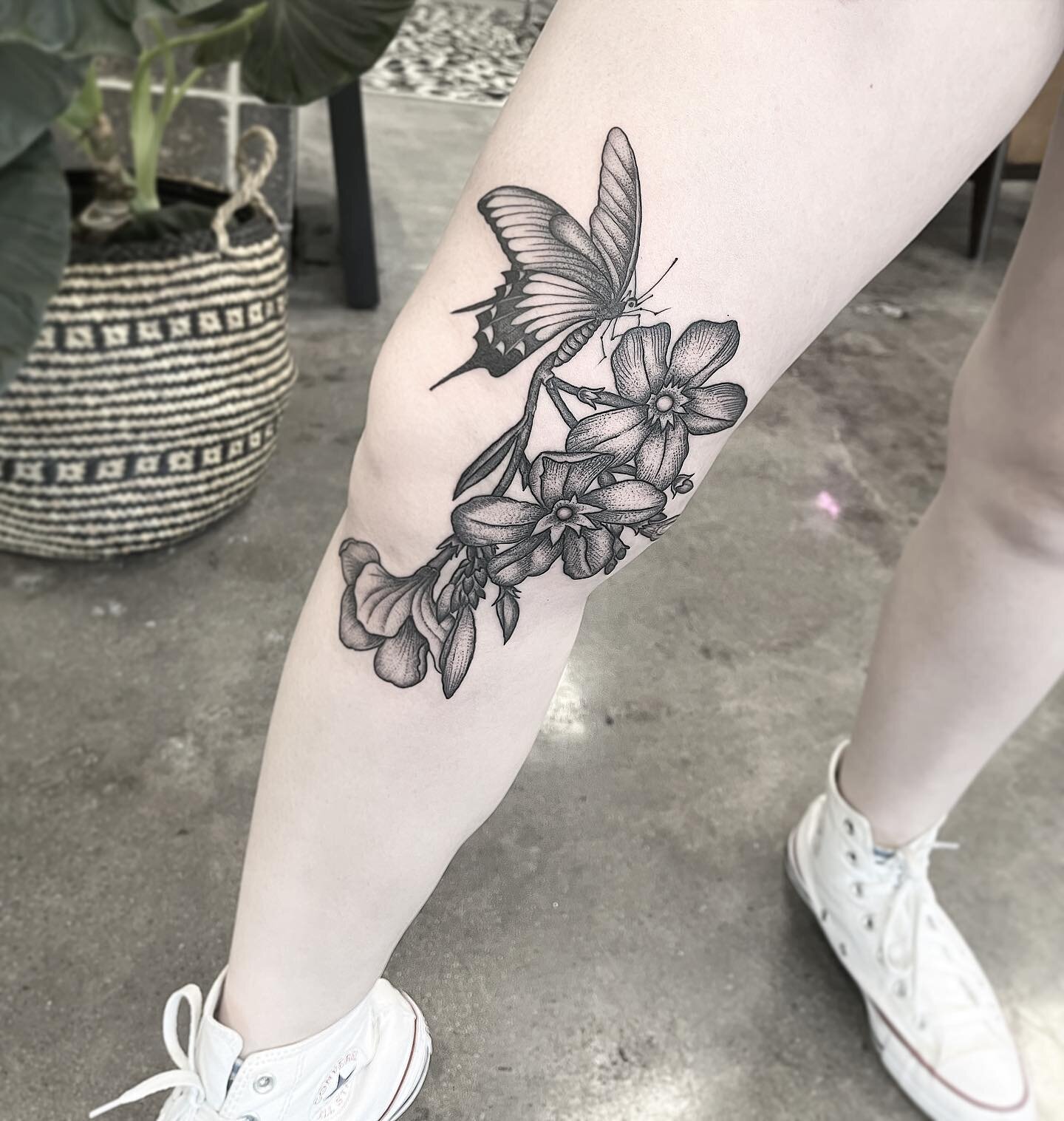 🦋 for Lily&hellip; Thank You 🙏 @blackrosetattooing
