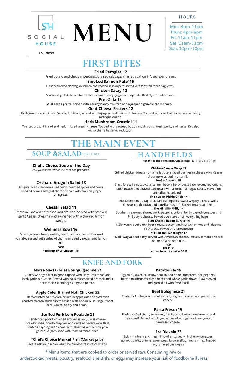 SOUTH HAVEN — Social House Kitchen and Bar