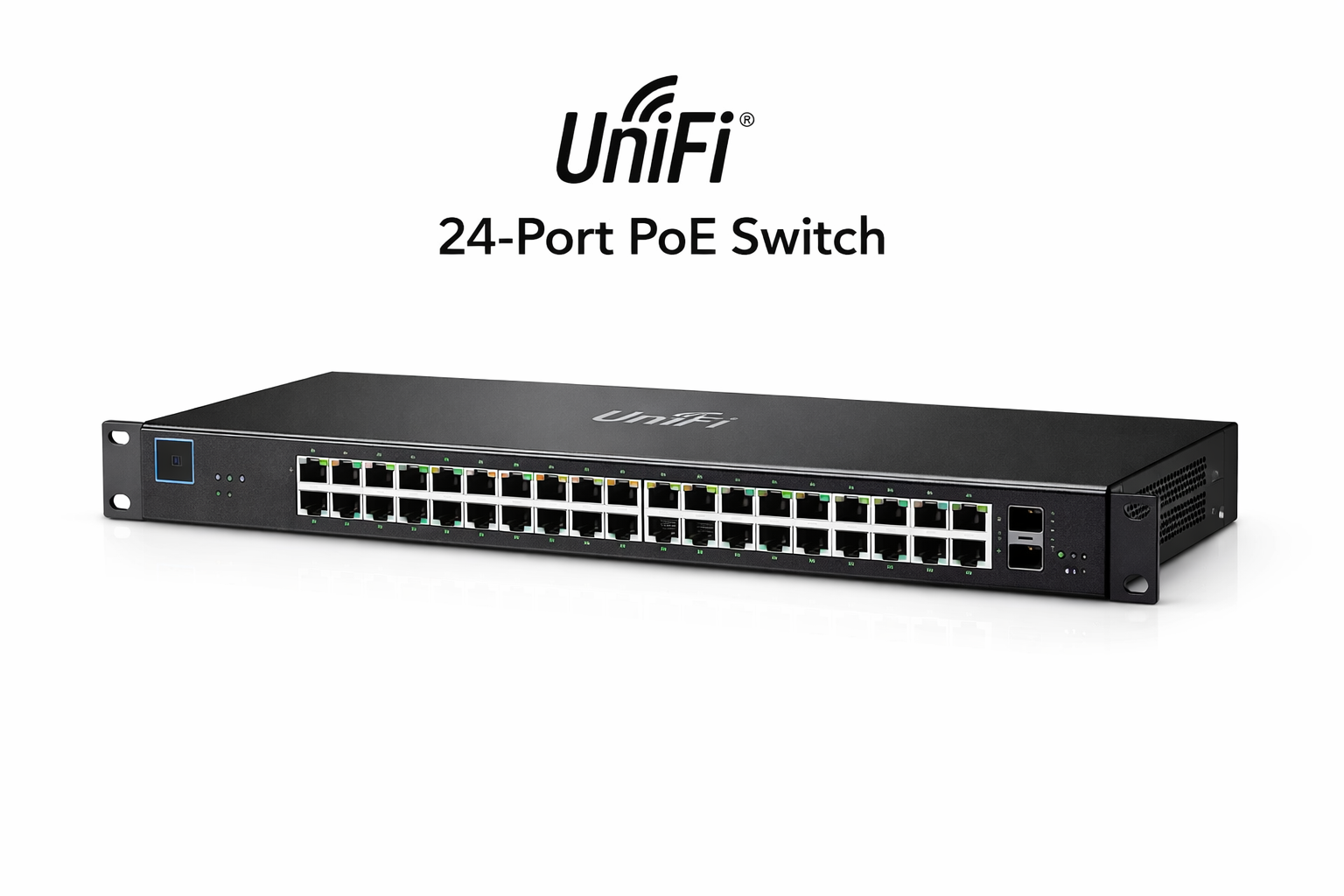 UniFi Standard 24 PoE Switch (USW-24-POE)  24-Port Gigabit PoE+ Layer 2 Switch