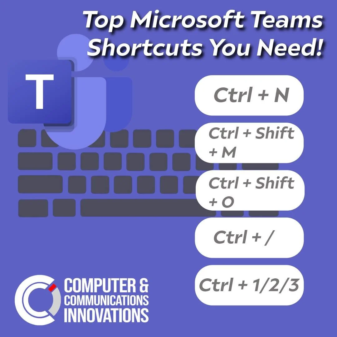 💬 Work Smarter in Microsoft Teams!
Save time and boost collaboration with these quick shortcuts:

✅ Ctrl + N = New Chat
✅ Ctrl + 1/2/3 = Switch between Activity, Chat, Teams
✅ Ctrl + Shift + M = Mute/Unmute
✅ Ctrl + Shift + O = Camera On/Off
✅ Ctrl 