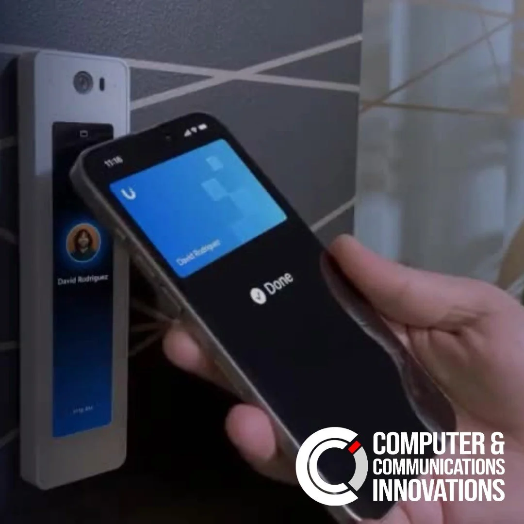 FAQ Friday &mdash; Unlock Doors with Your Phone!

📱 Did you know your employees can unlock doors using their phones? With UniFi Identity and Apple Wallet Touch Pass, keys are always with you &mdash; no need to carry extra cards or fobs.
Secure, smar