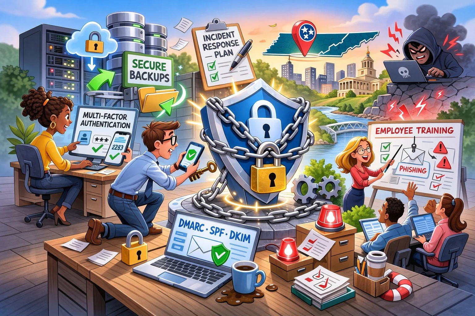 Why Cyber Insurance Is Getting Harder (and More Expensive) in Tennessee

If you haven&rsquo;t reviewed your cyber insurance policy in the last 12 months, do it.

Carriers are tightening requirements fast.

Here&rsquo;s what most TN businesses must no