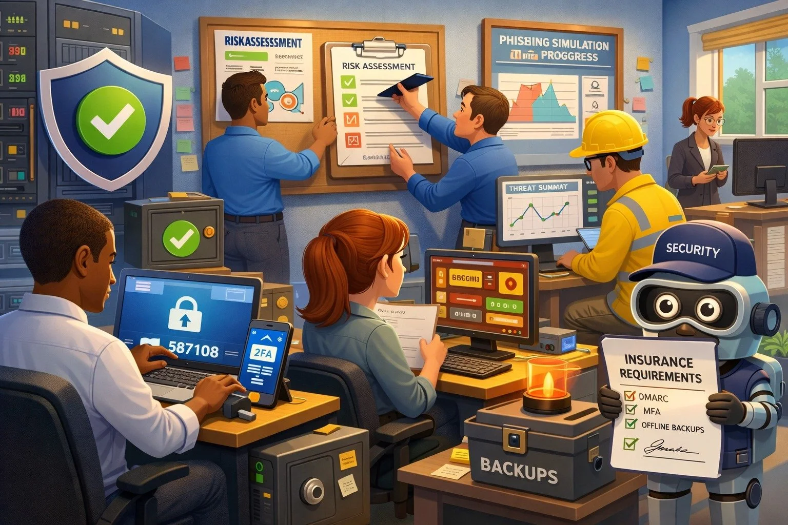 What Proactive Tennessee Businesses Are Doing in 2026

The businesses avoiding six-figure cyber incidents aren&rsquo;t lucky.

They&rsquo;re layered.

Here&rsquo;s what proactive Middle TN companies are doing:

&bull; Enforcing MFA across all users
&