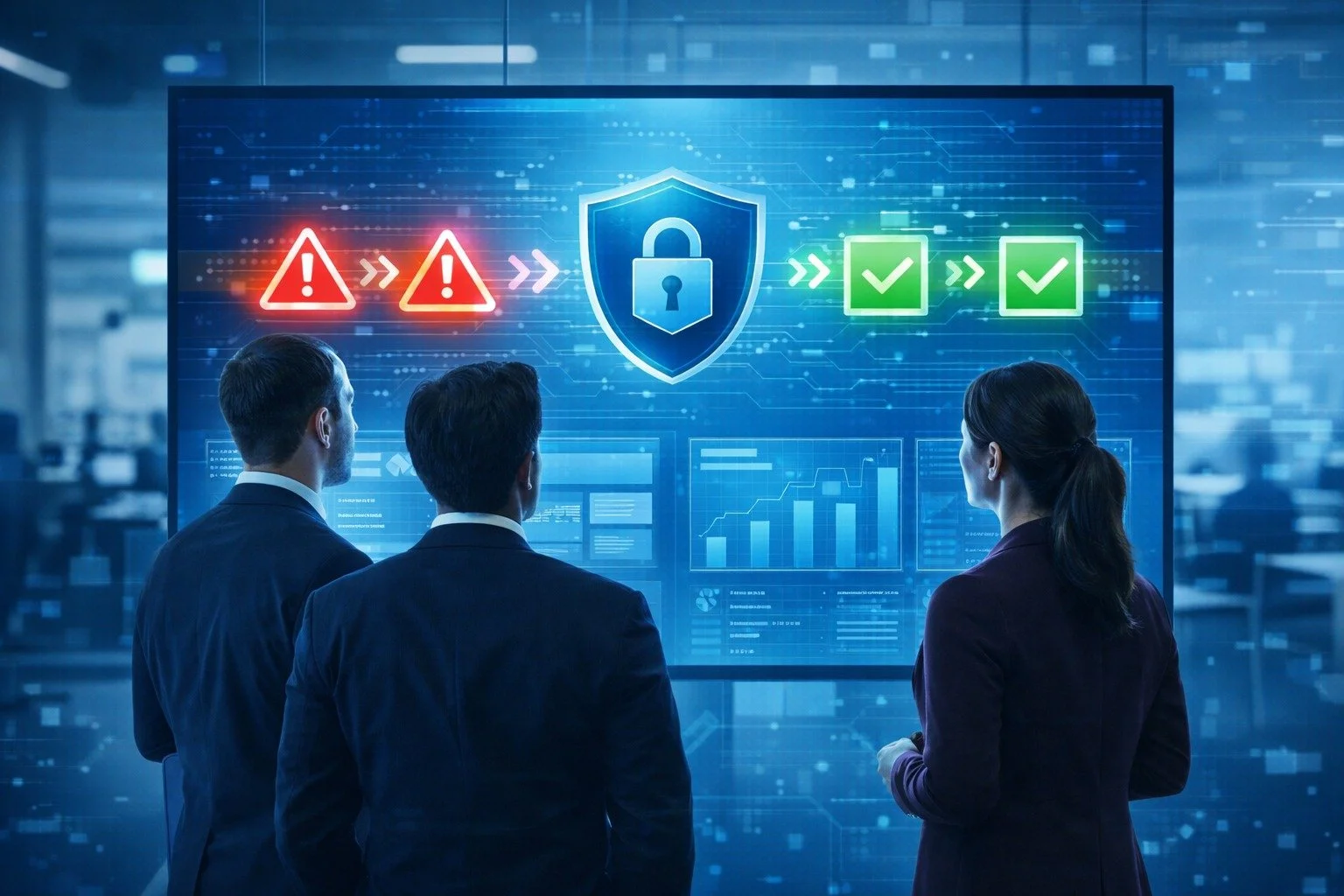 ⚠ Many Contractors Are Not Ready for CMMC

Many organizations working with DoW contracts already have security tools in place but still fall short of CMMC requirements.

Common gaps include:

&bull; Missing cybersecurity documentation

 &bull; No vul