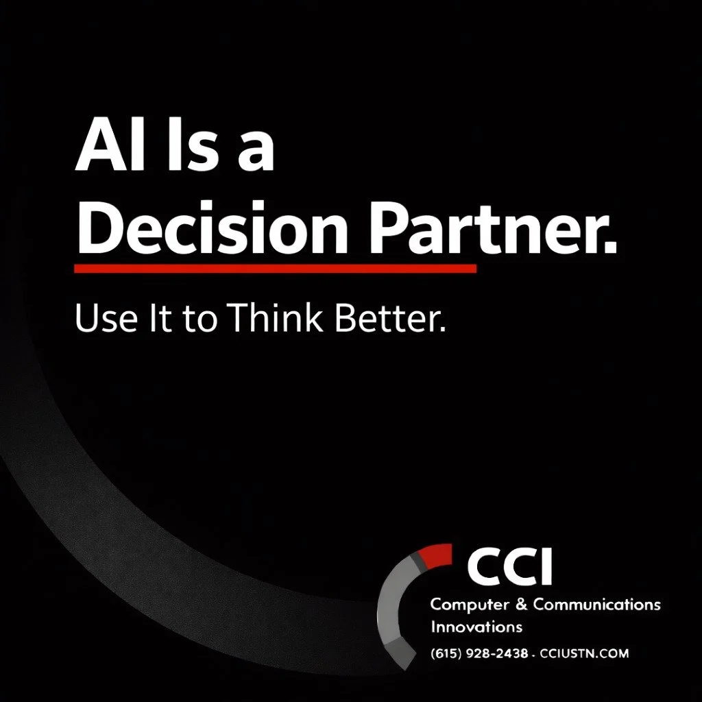 AI is not a content toy.

It&rsquo;s a decision partner.

Use it to:
&bull; Pressure-test strategy
&bull; Compare options
&bull; Analyze positioning
&bull; Clarify next steps

AI amplifies clear thinking.
#StrategicLeadership