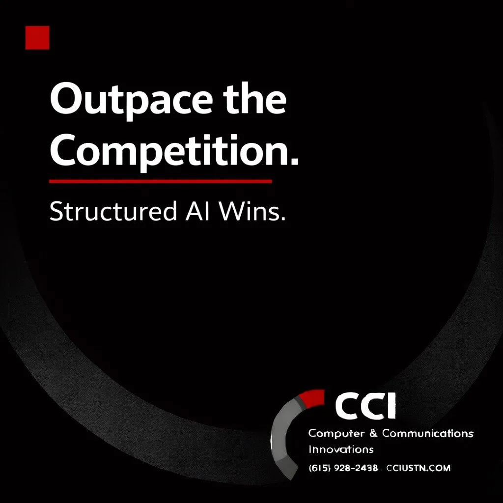 Businesses using AI strategically will outpace those who dabble.

The advantage compounds.

Structure. Systems. Scale.

https://www.cciustn.com/ai-growth
#CompetitiveEdge
