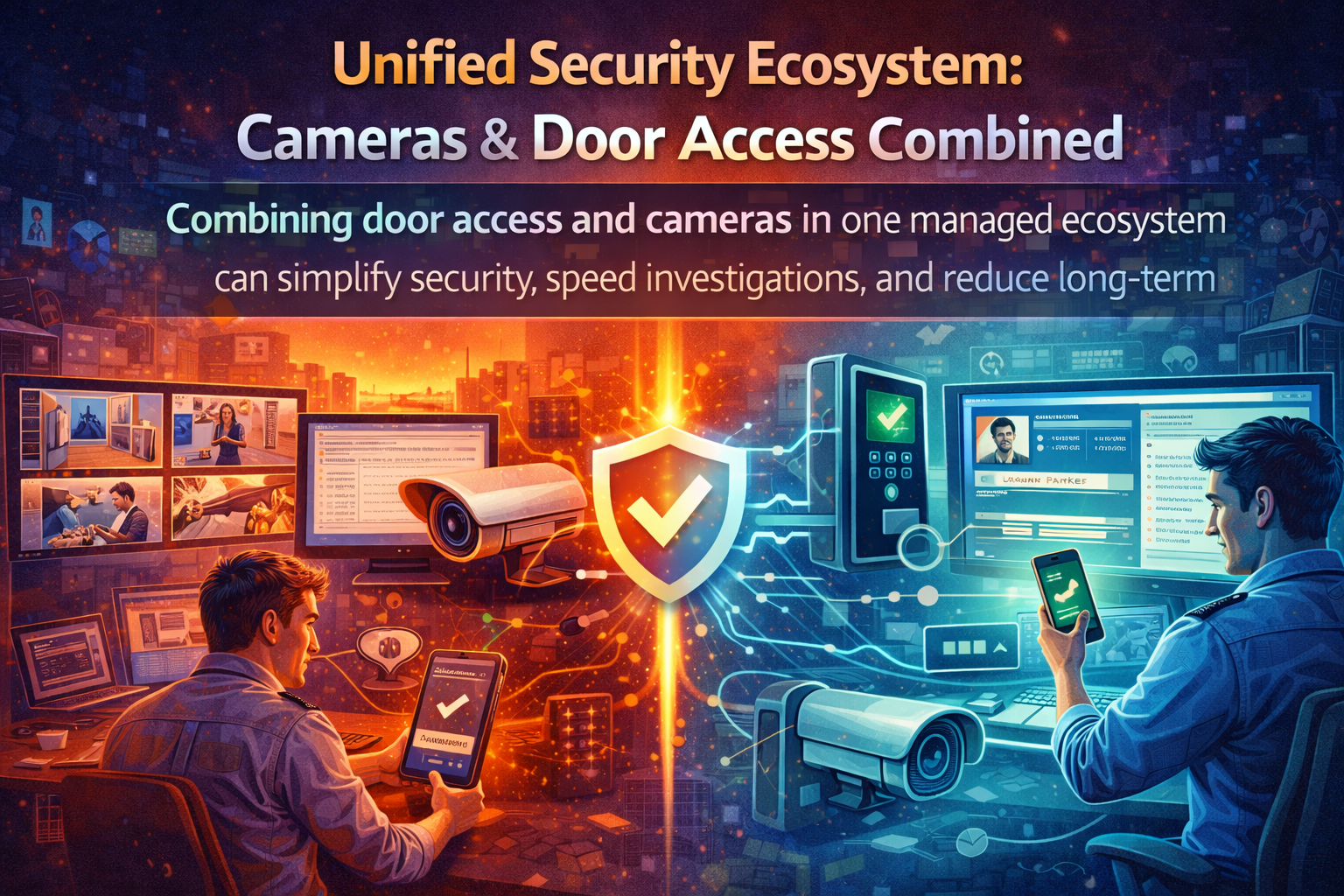 Door Access + Cameras: Why One Security Ecosystem Beats a Patchwork