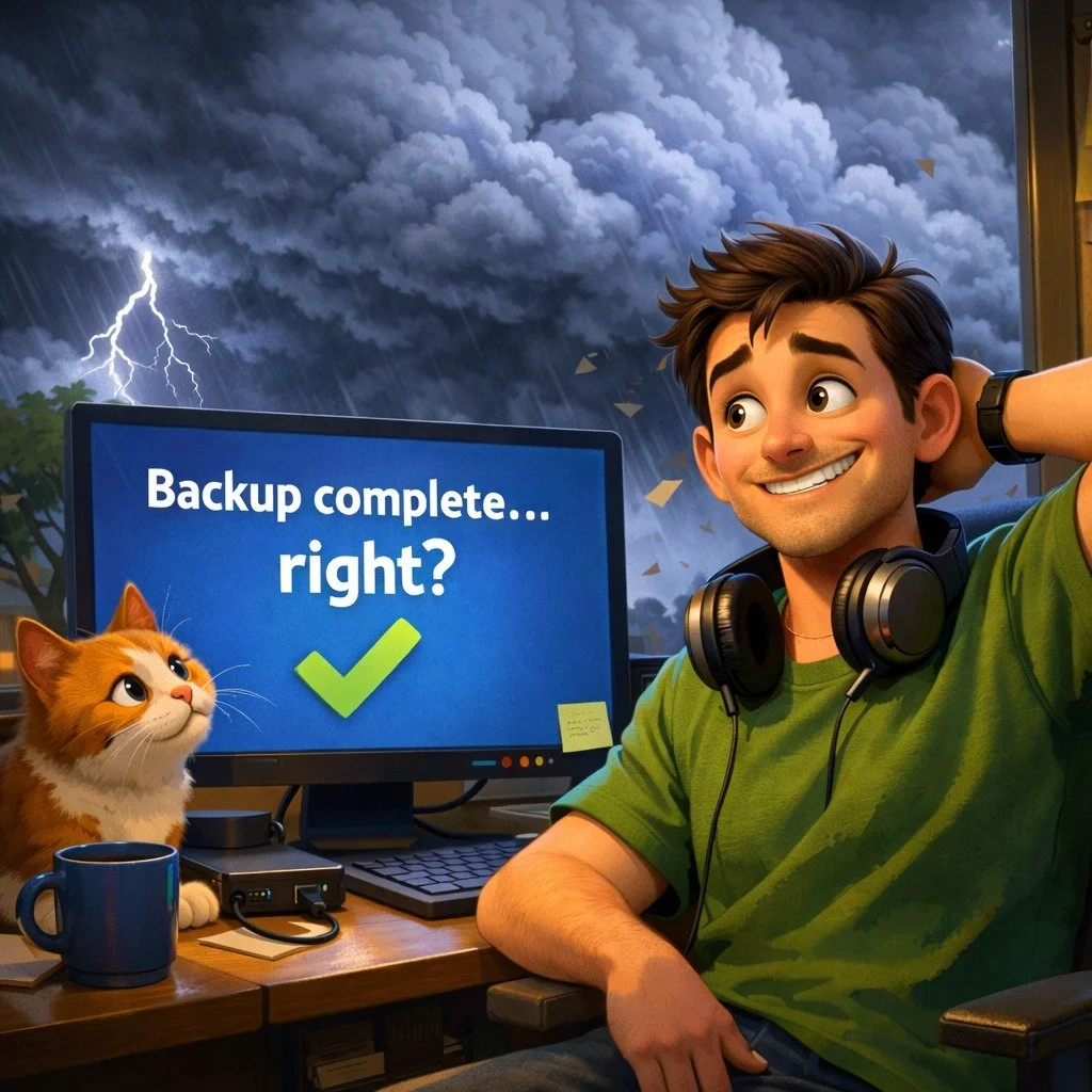 Most businesses think they&rsquo;re backed up&hellip;

Until they actually need it 😬