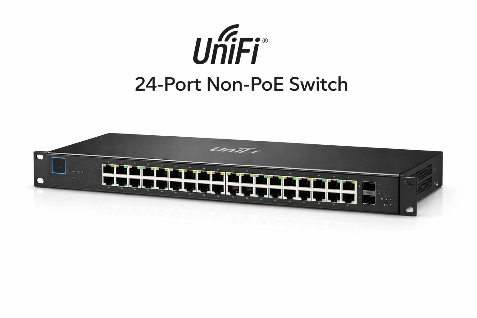 UniFi Standard 24 Switch (USW-24)  24-Port Gigabit Non-PoE Layer 2 Switch