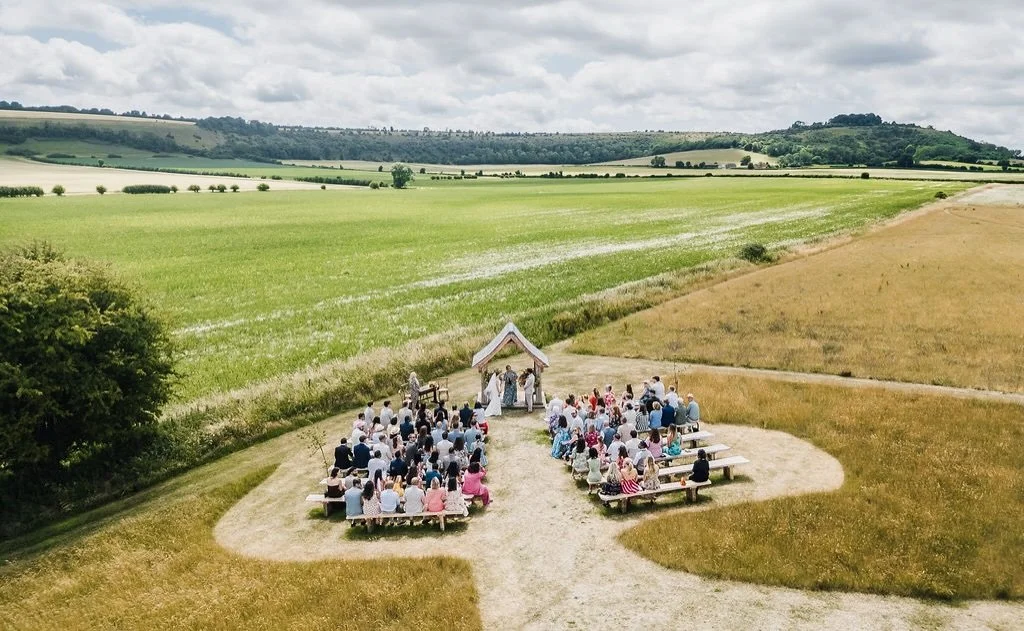 We&rsquo;re busying ourselves with updates at the Lodge, new paint colours are being tested today and new furniture is making its way in too. Not long now until the first event of the season! 

We love this shot of the Pergola during E &amp;Ks ceremo