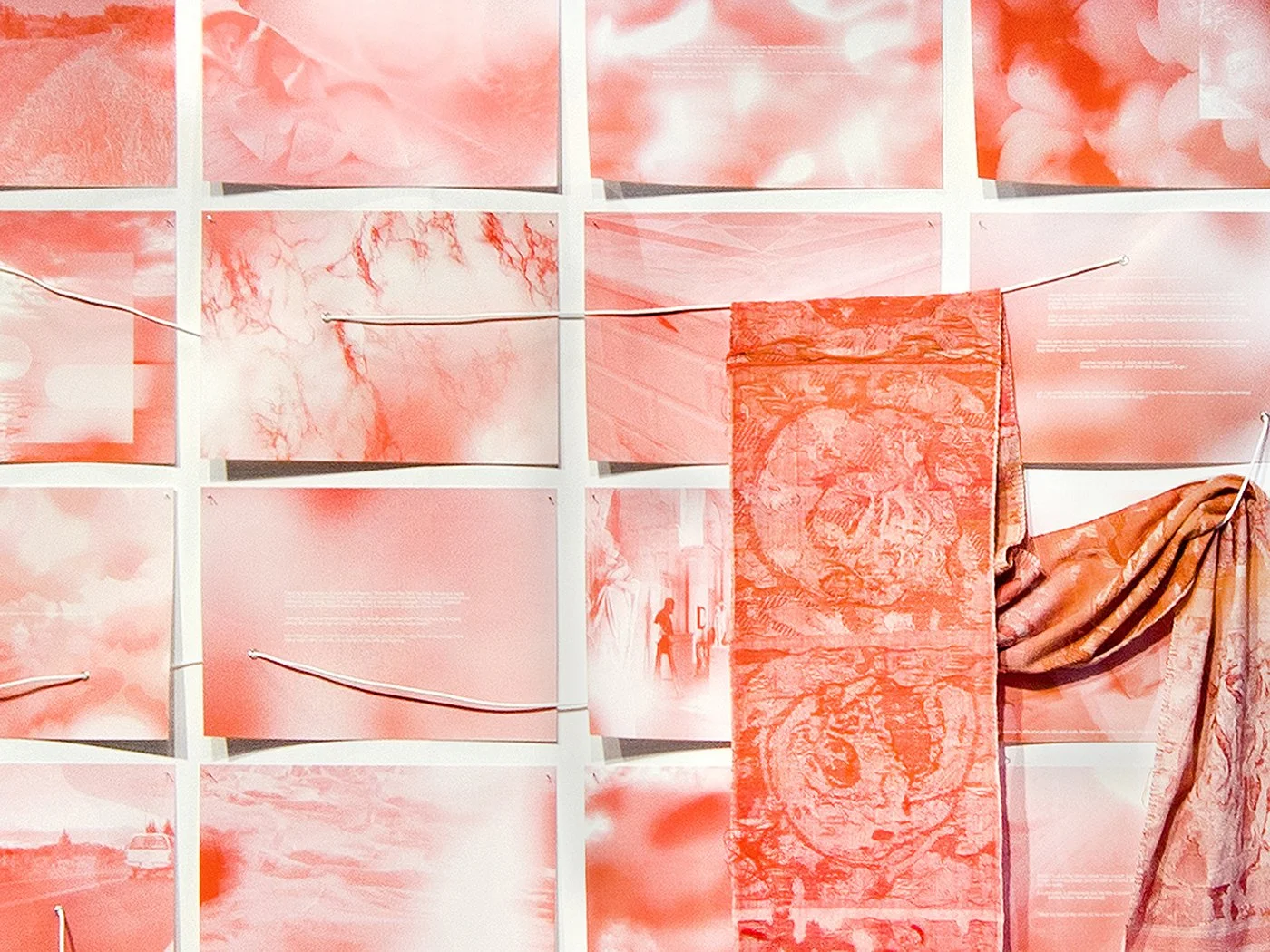 Allyce Wood, red traveler, visual art