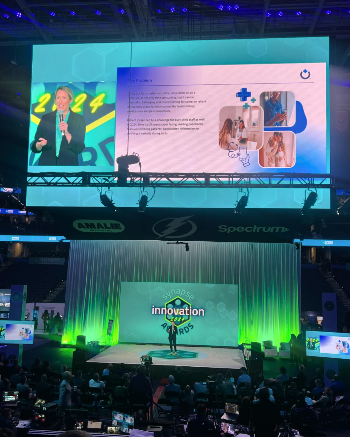 We&rsquo;re still on cloud nine after having the opportunity to share our story on the main stage at the @synapseflorida Summit in Tampa, Fla., where WellConnector was an Innovation Awards finalist in the category of Tech Startup! Companies were judg