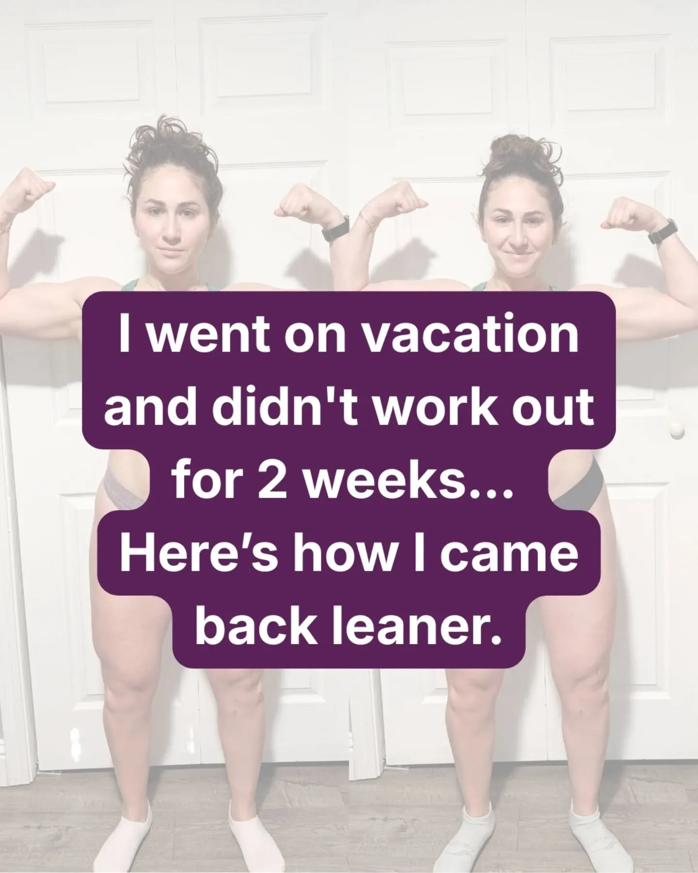 Sustainable habits don&rsquo;t need vacations ✈️

I went on vacation for two weeks and came home weighing the same as when I left&hellip; one day off a long flight.

My goal was never to come back leaner. I just wanted to hold onto my progress from m