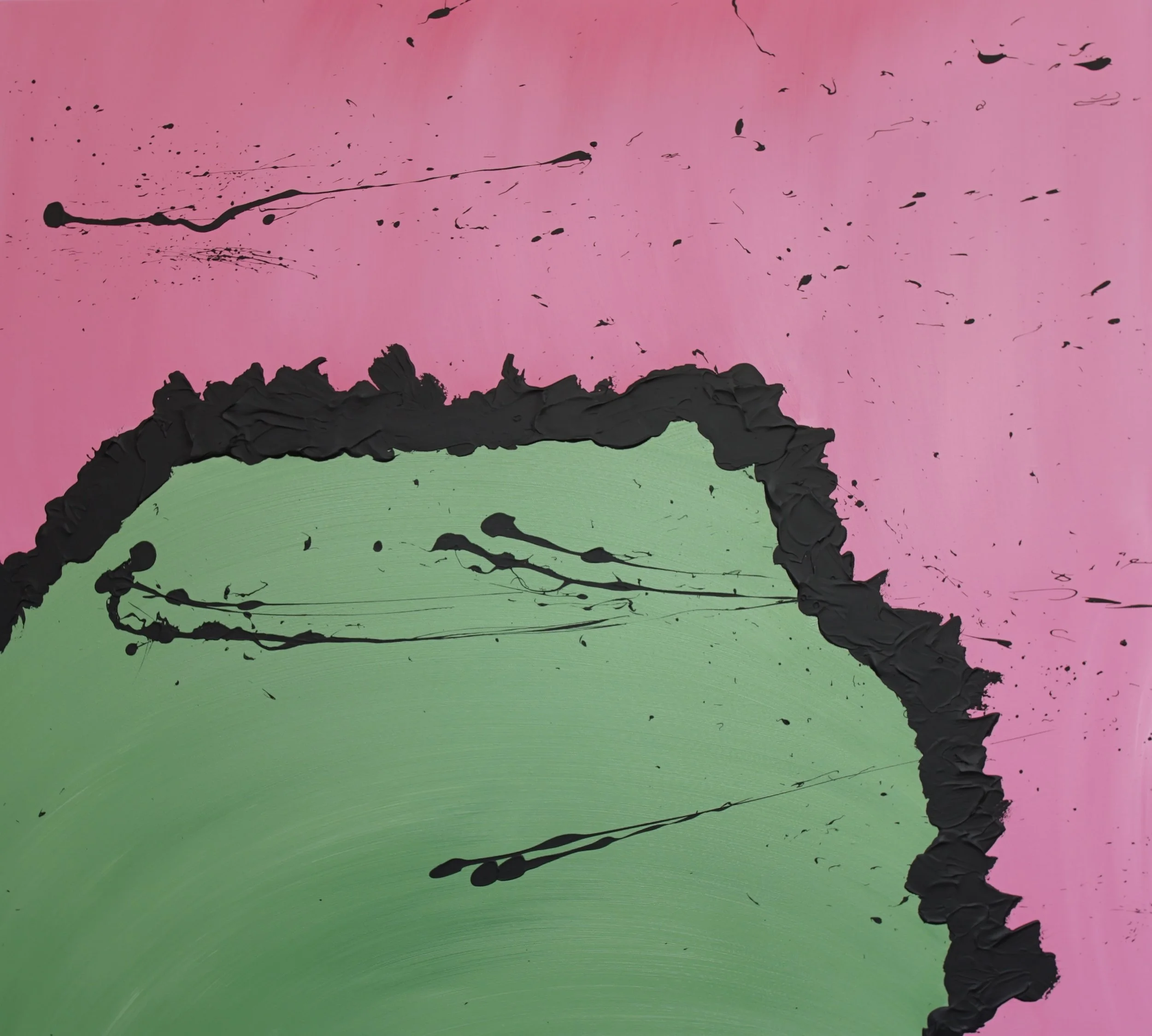 90 cm x 100 cm , acril on canvas