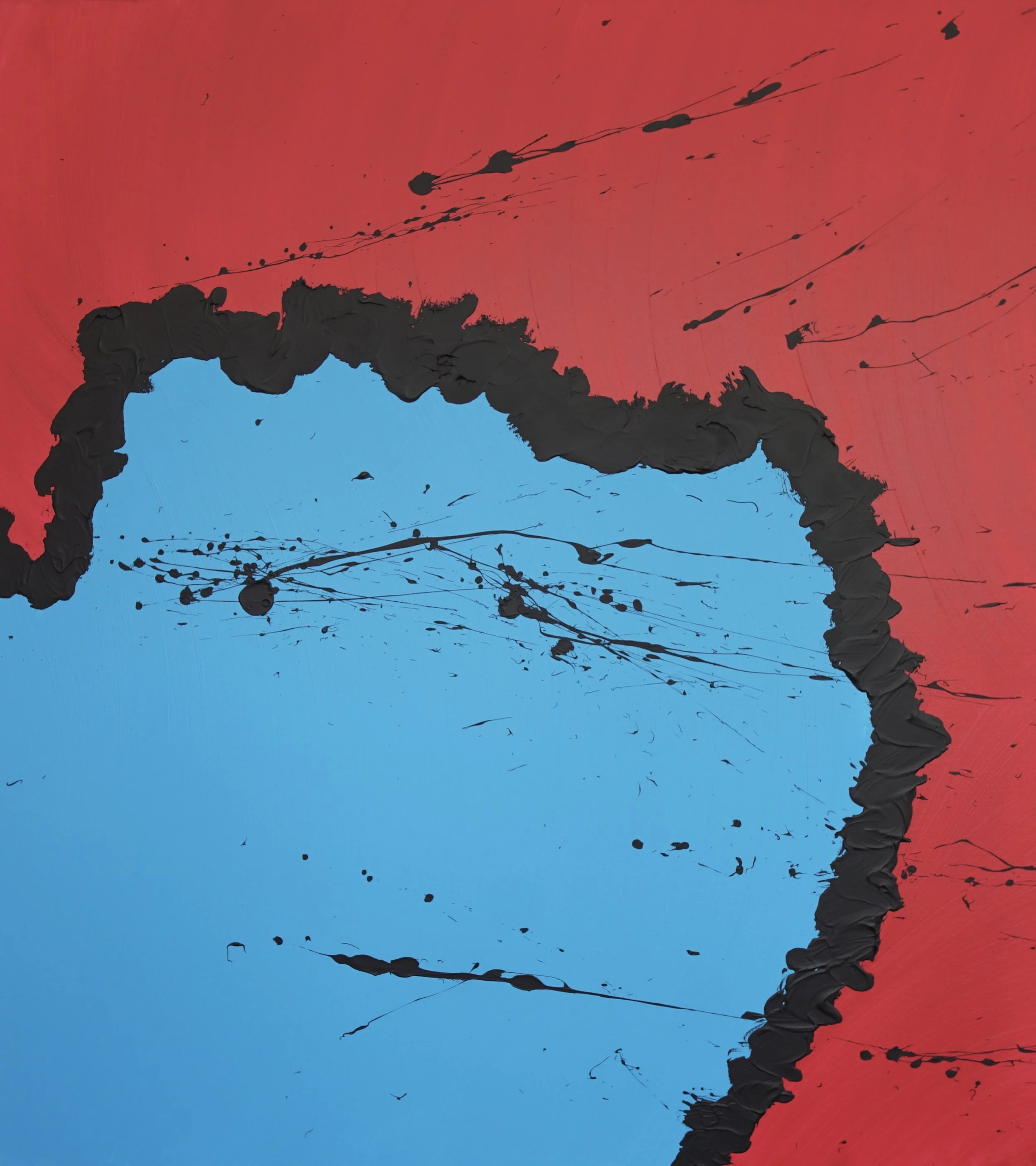 90 cm x 100 cm , acril on canvas