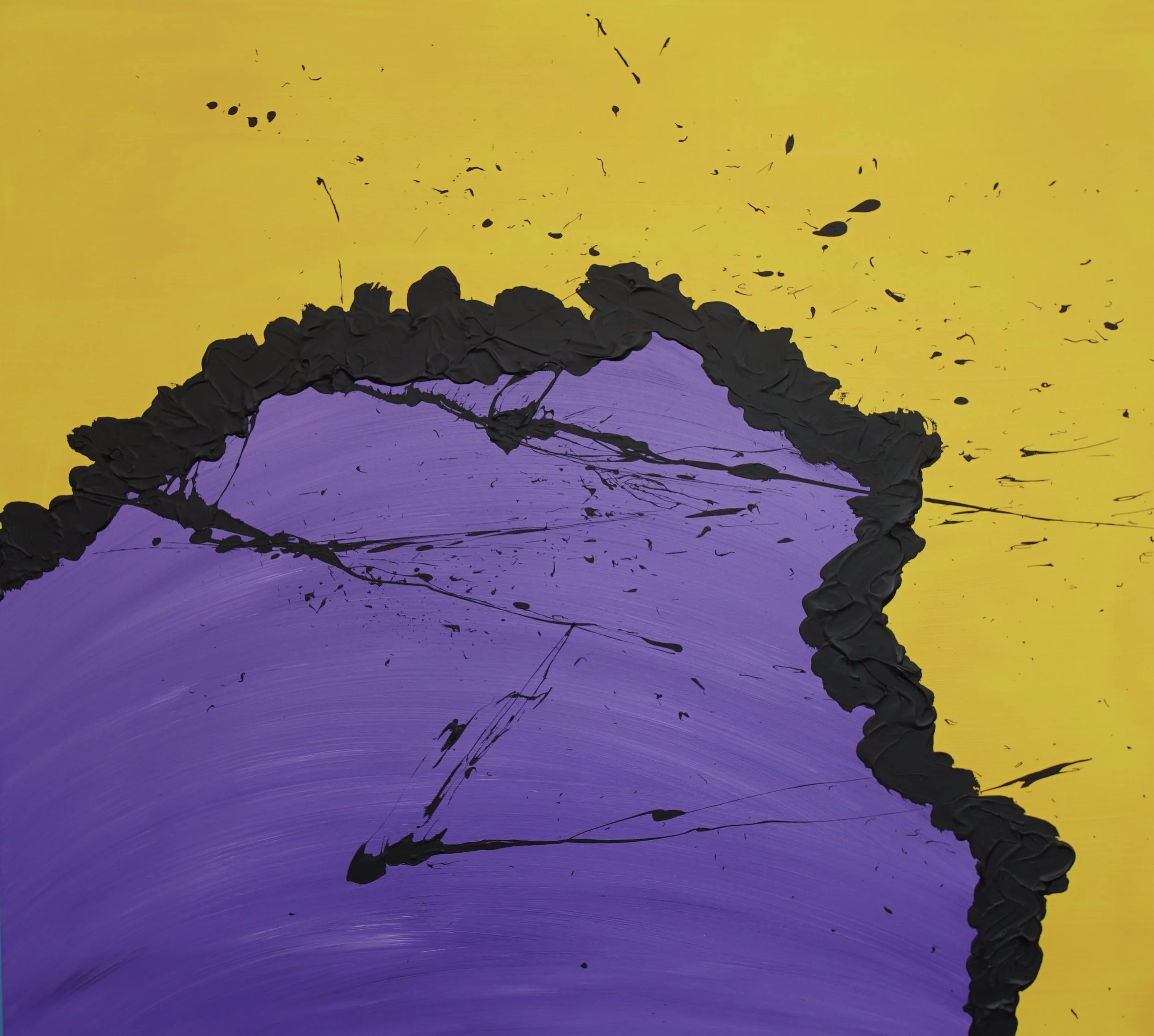 90 cm x 100 cm , acril on canvas