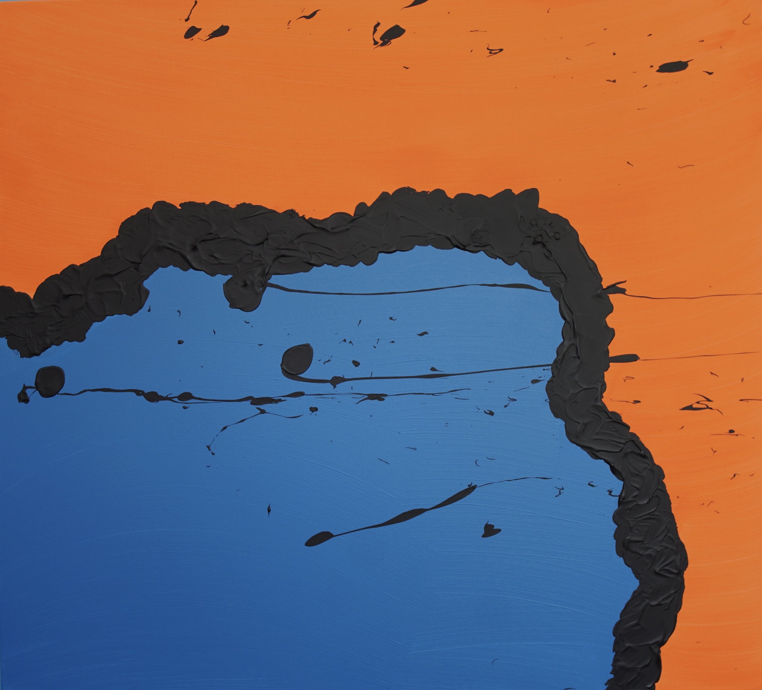 90 cm x 100 cm , acril on canvas