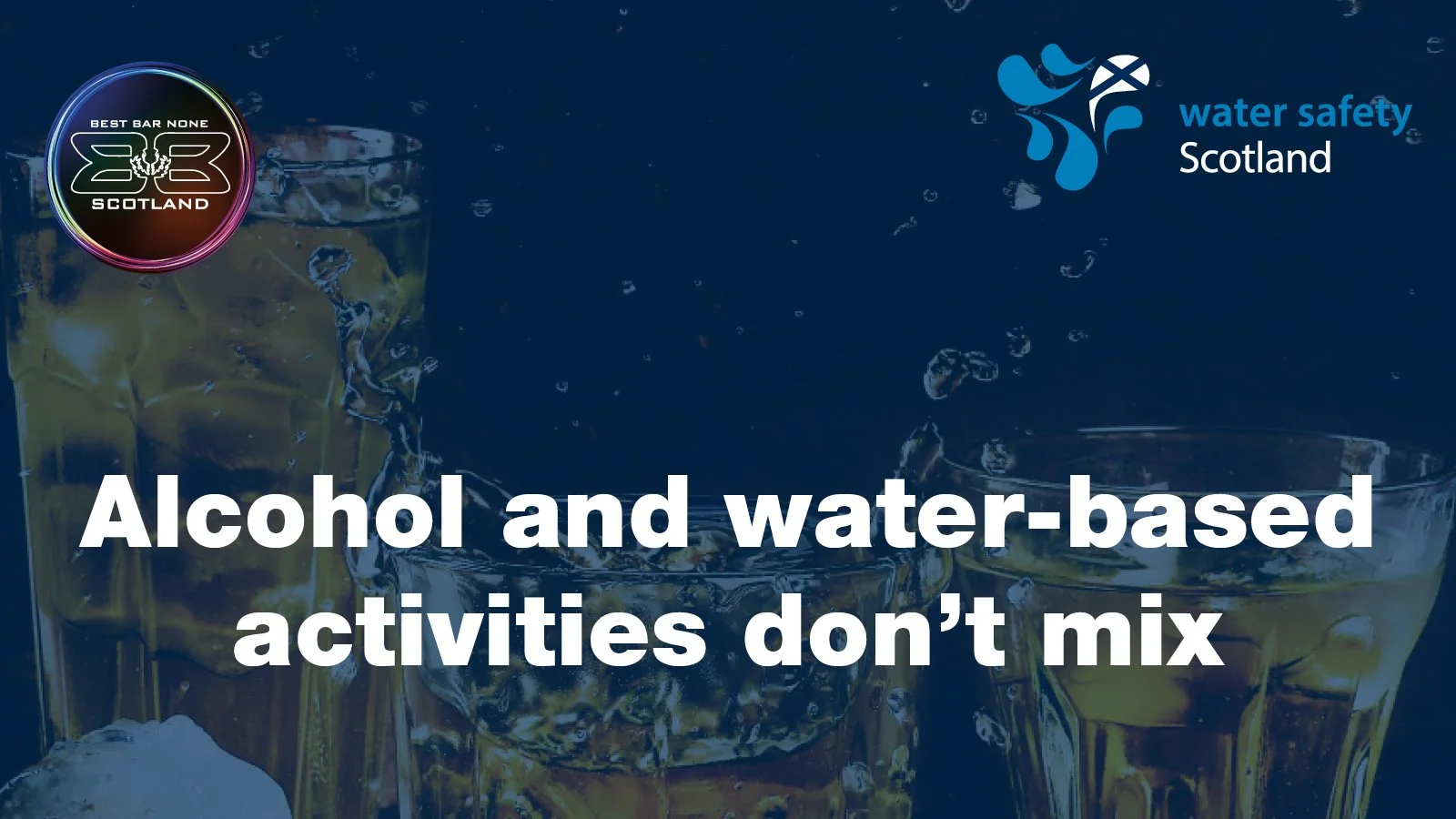 Water Safety Scotland X Best Bar None Scotland