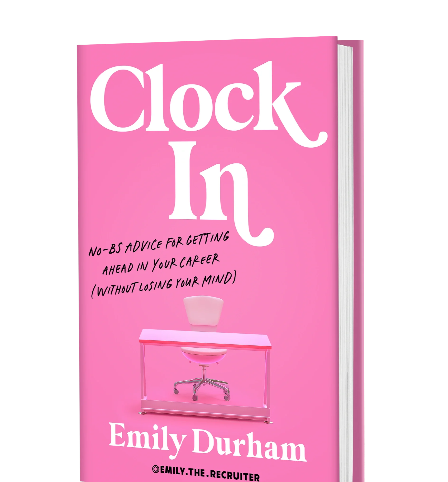 Clock In Book By Emily Durham,  recognized Recruiter