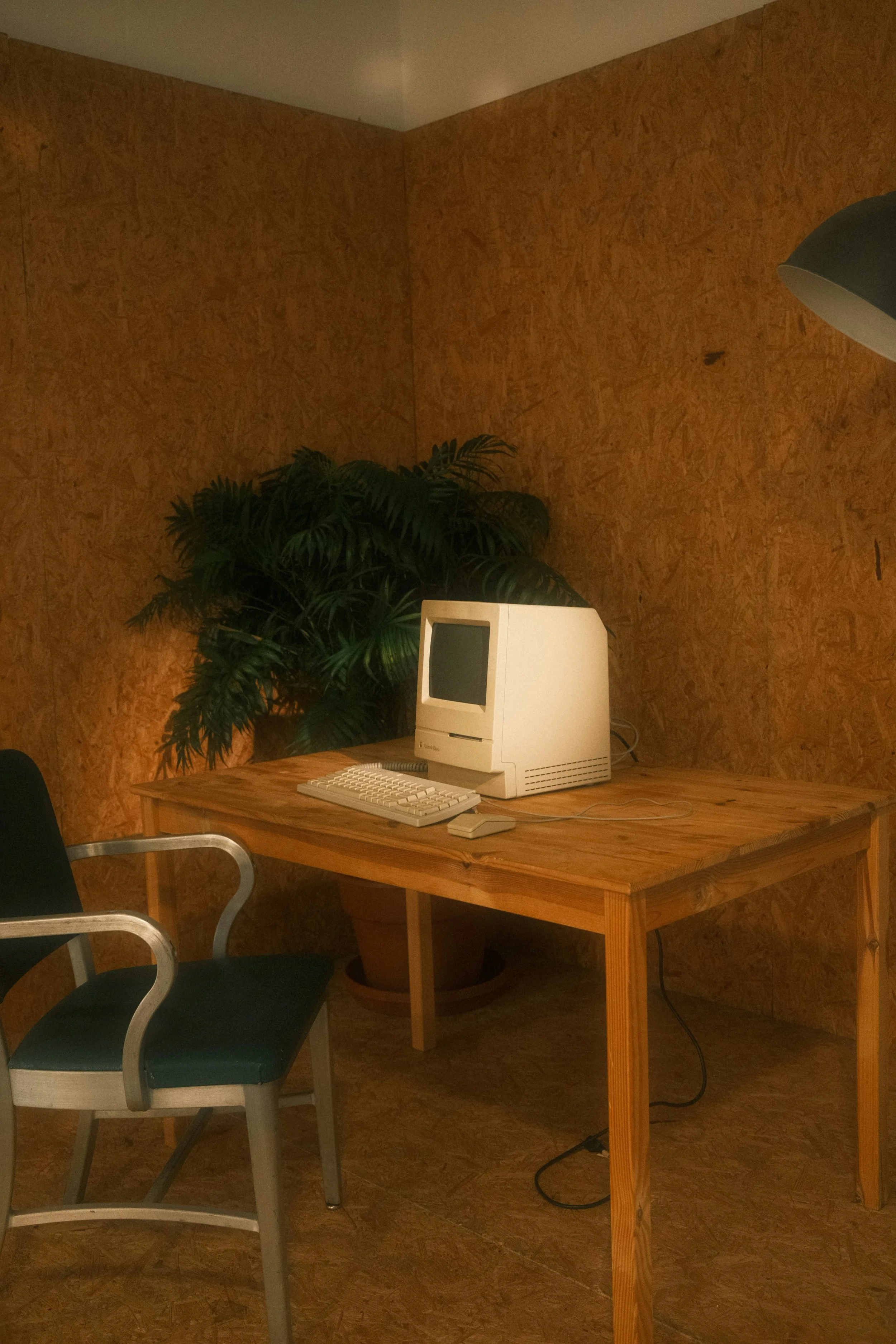 an image of an office and retro computer