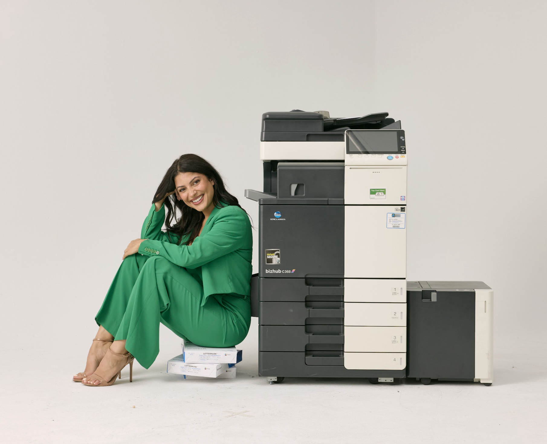 Emily the Recruiter the author of the Clock In Book