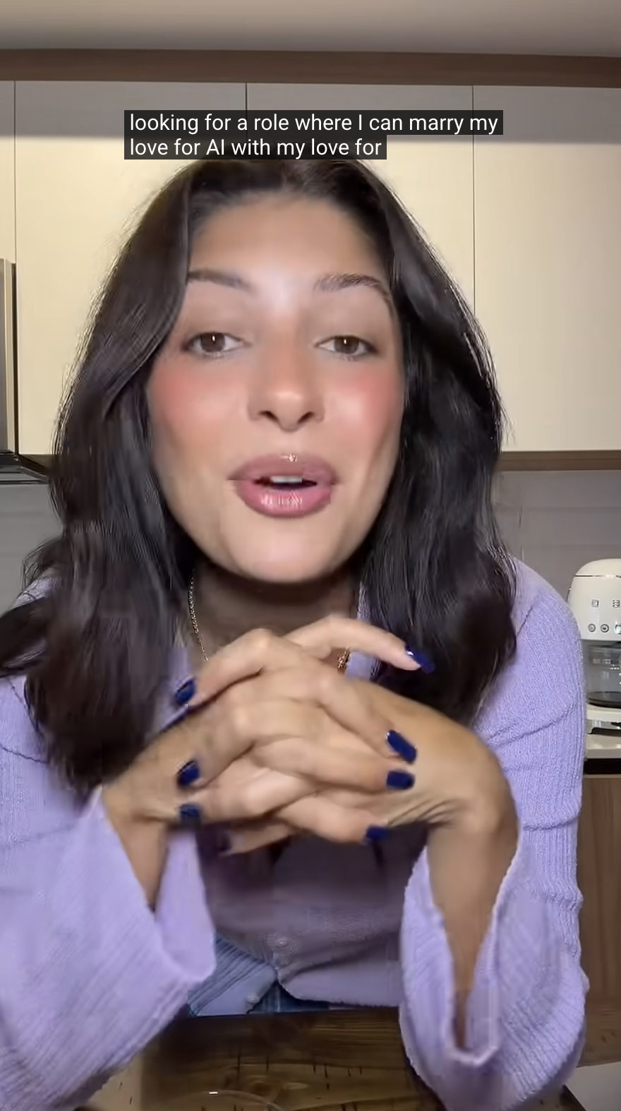 Emily Durham giving interview tips about how to talk about AI