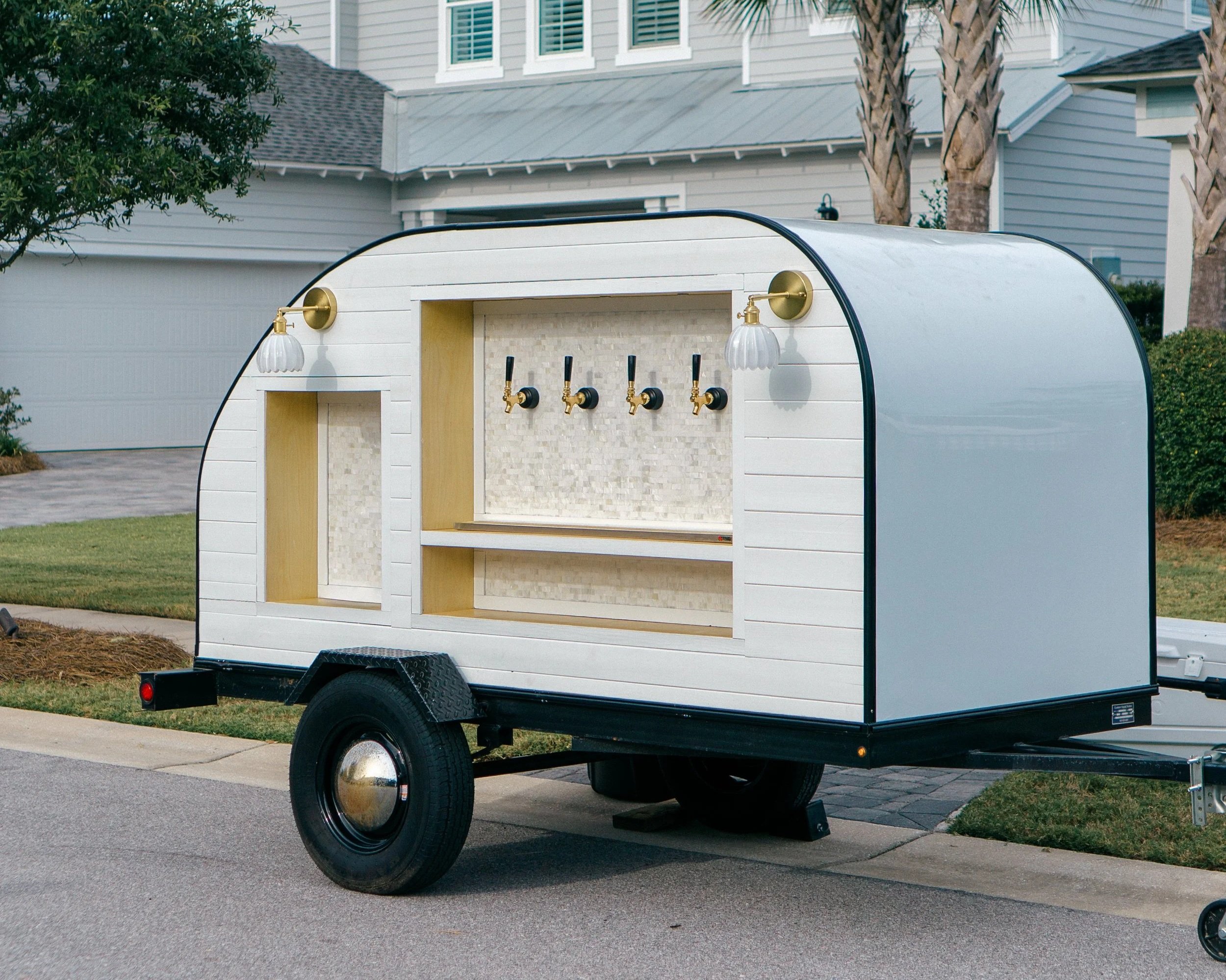 Mobile Tap Trailer Bar in 30A