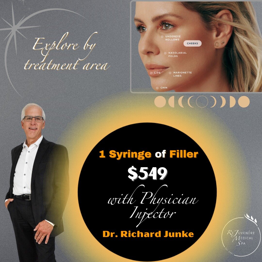 🌑✨ Don't let the eclipse overshadow your beauty! 🌑✨

Introducing our Solar Eclipse Special at ReJuvenere! Embrace the celestial vibes and treat yourself to radiant, rejuvenated skin with our exclusive filler treatments✨

🌝 Special Offer: Purchase 