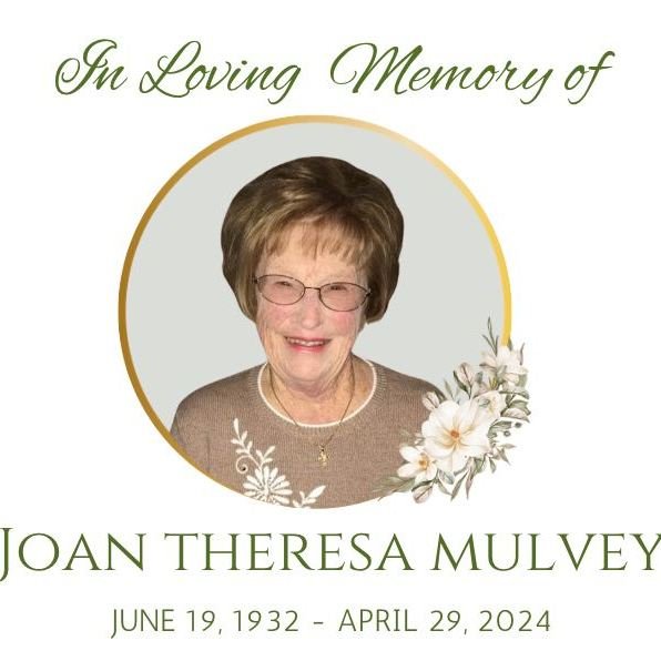 During this difficult time, we want to extend our heartfelt gratitude to each and every one of you for your understanding, support, and compassion as our family  mourns the loss of our beloved Grandma Mulvey 🕊️ 

We will deeply feel her absence as s