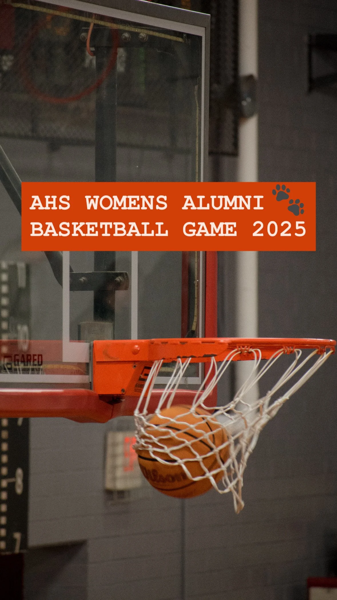 AHS WOMENS ALUMNI BASKETBALL GAME 2025