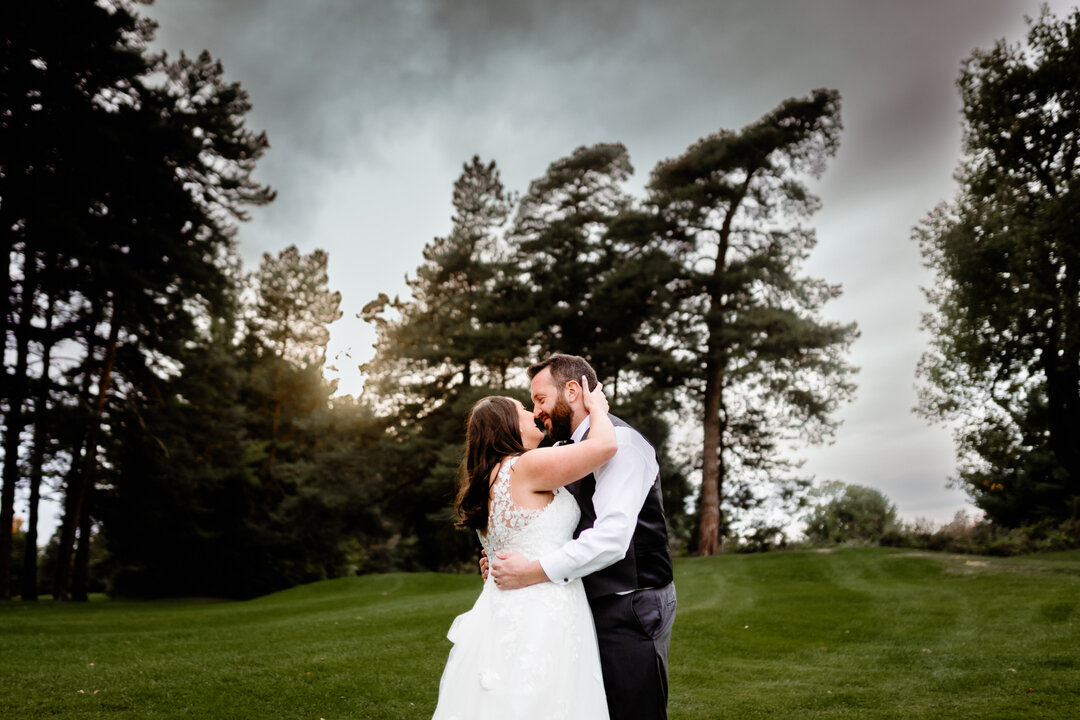 The sun came out for about 5 hot seconds during this mostly cloudy wedding day, but it sure was beautiful when it did!  I'm starting to go a bit stir crazy waiting for summer sunset sessions and wedding days spent chasing pretty light over here.  How