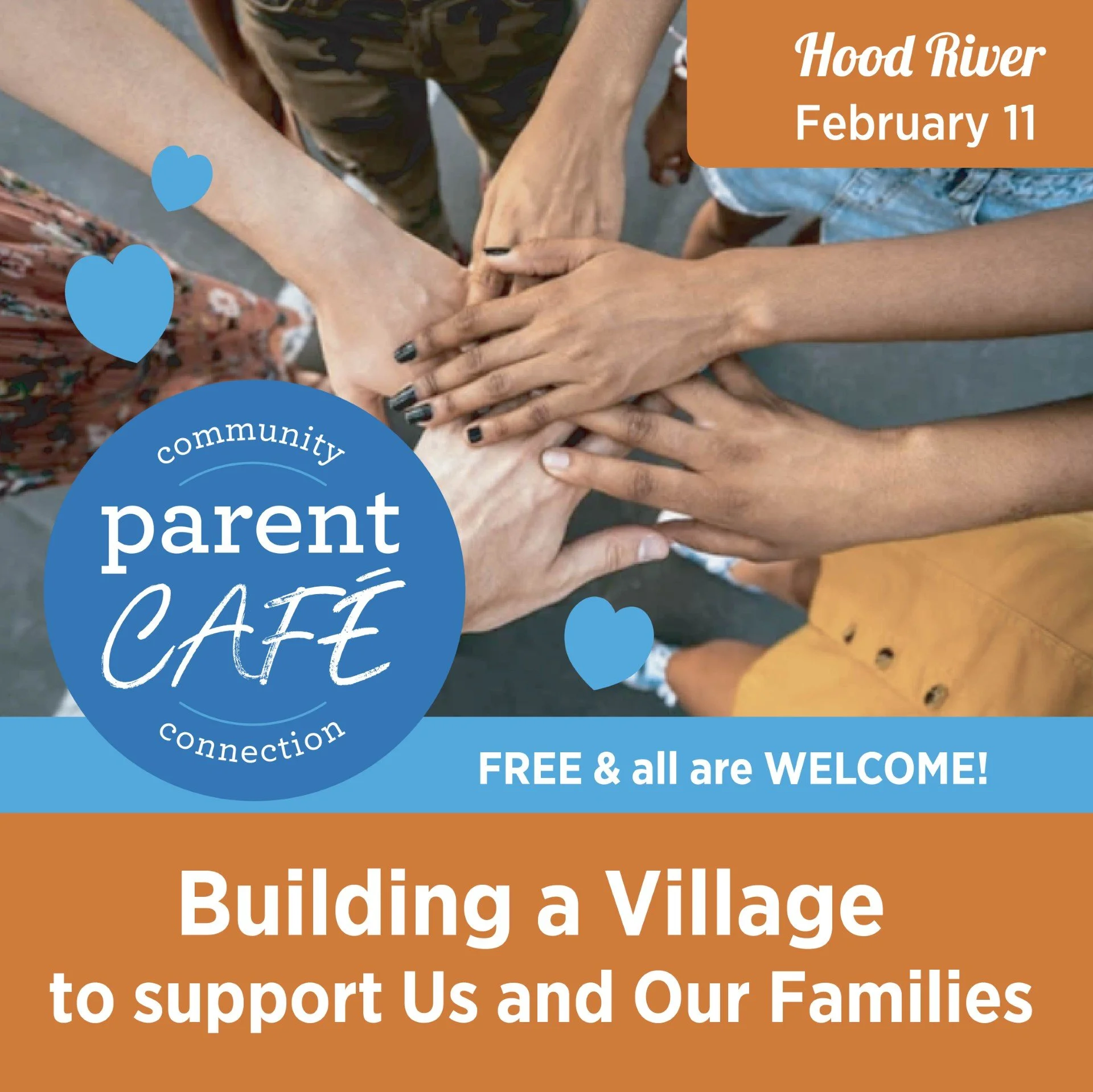 Parent Cafe Hood River: Building a Village to support Us and Our Families