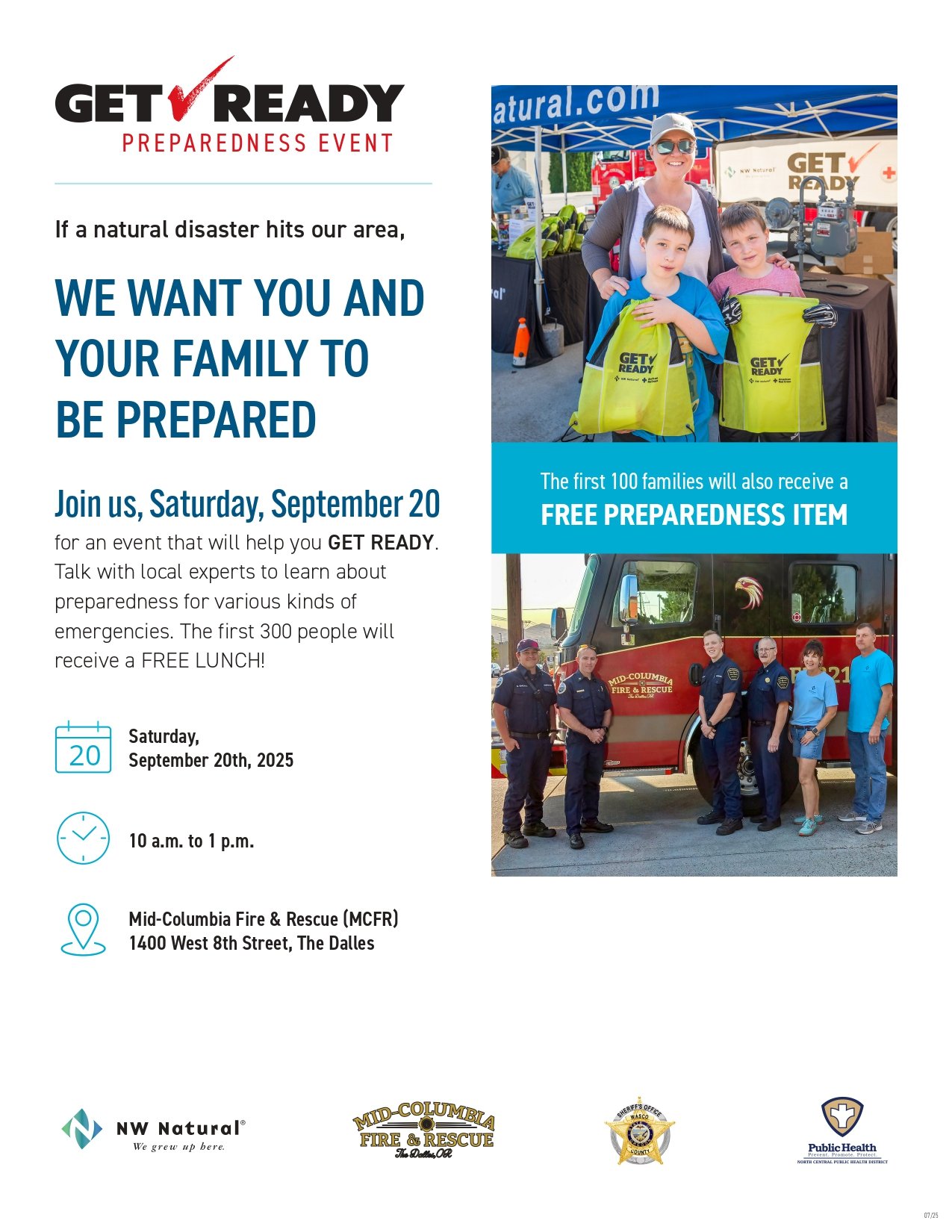 Emergency Preparedness Event: Is your family ready?