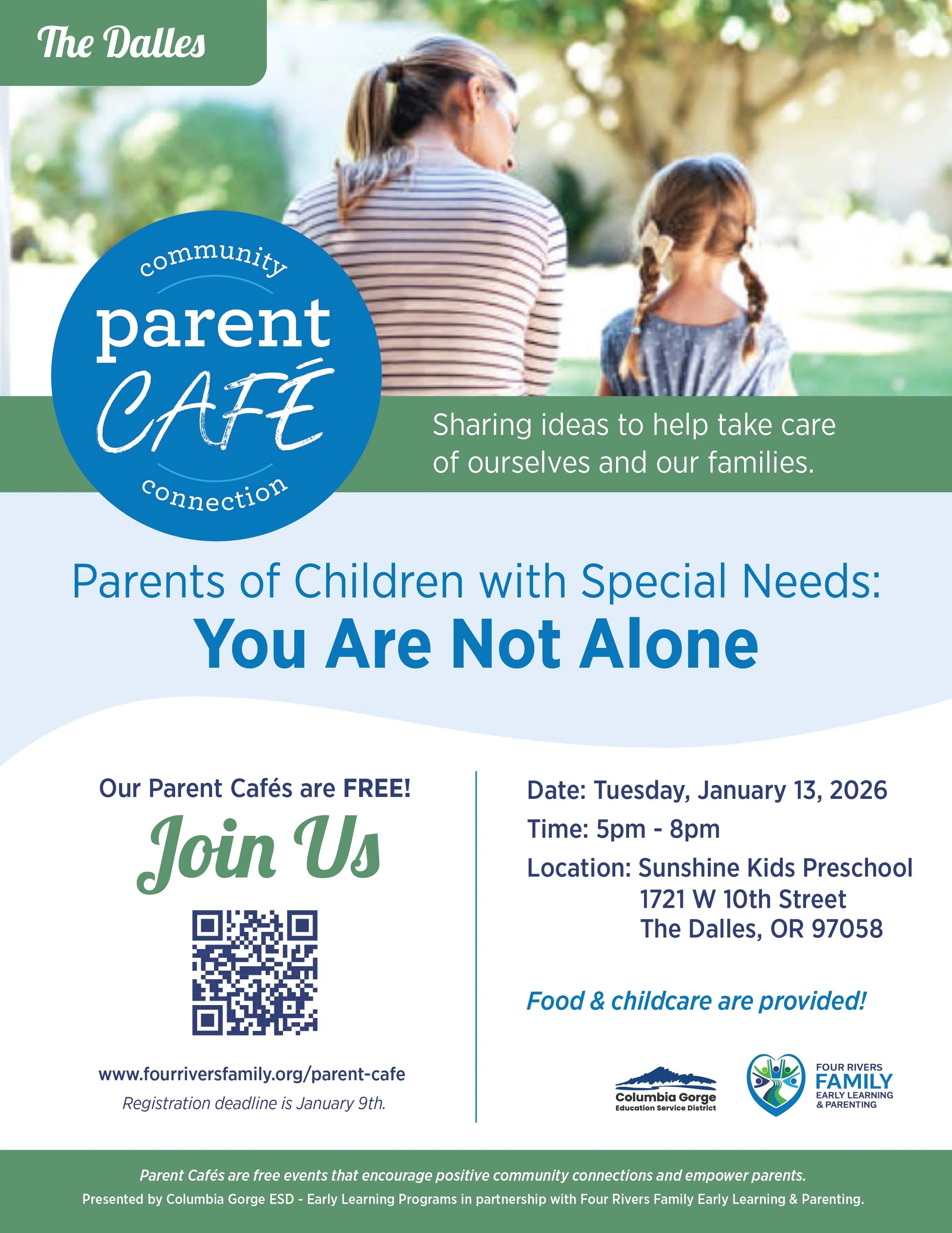 Café para padres: Padres de niños con necesidades especiales