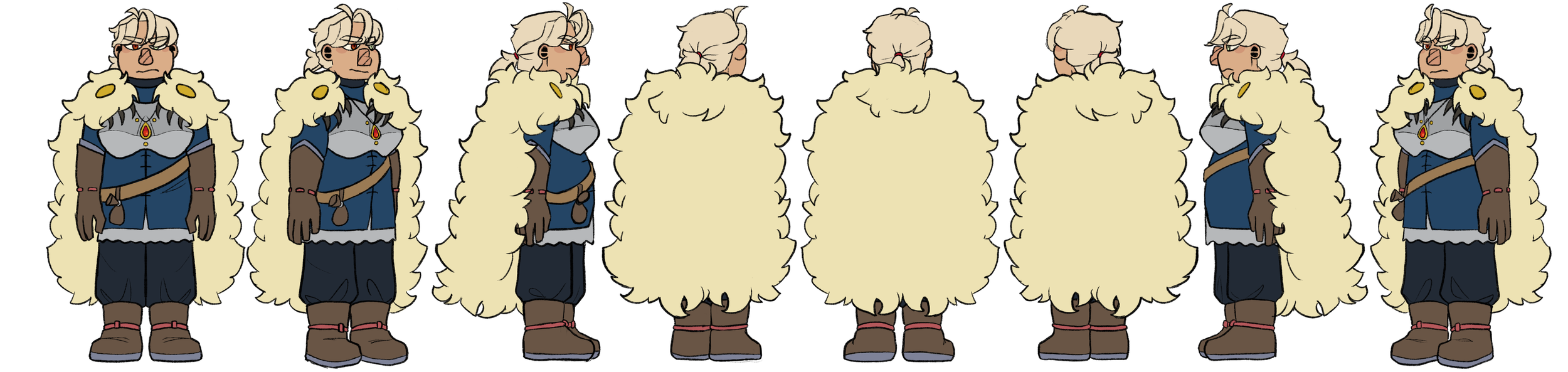 Turnaround for character Reikolt