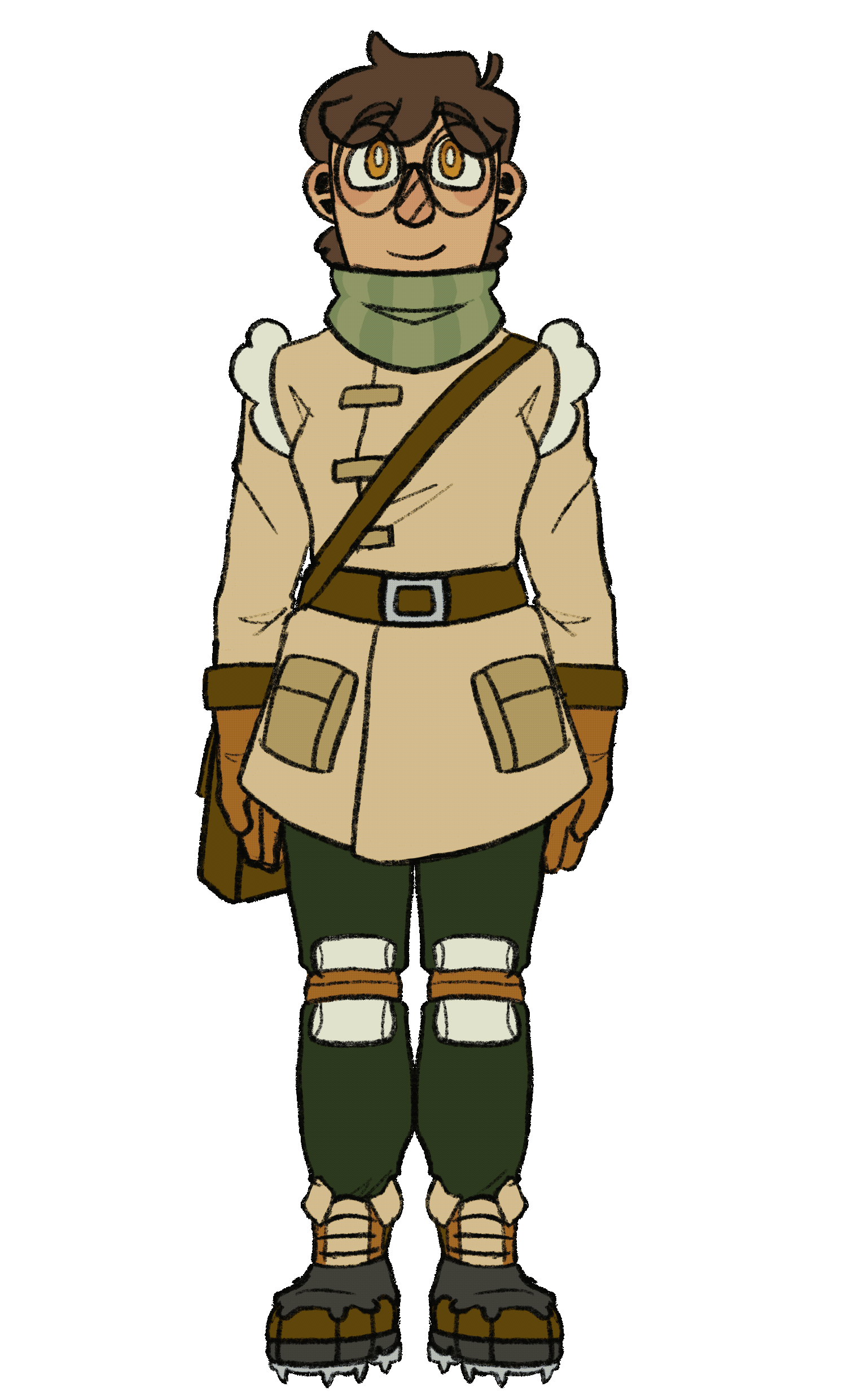 Turnaround of character Keolick at work